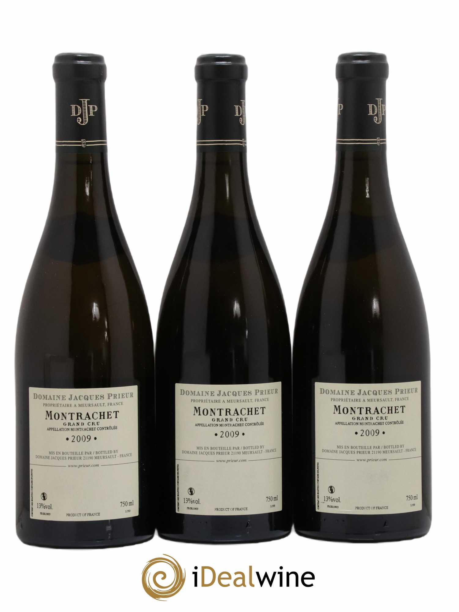 Montrachet Grand Cru Jacques Prieur (Domaine) 2009 - Lot de 3 bouteilles - 1