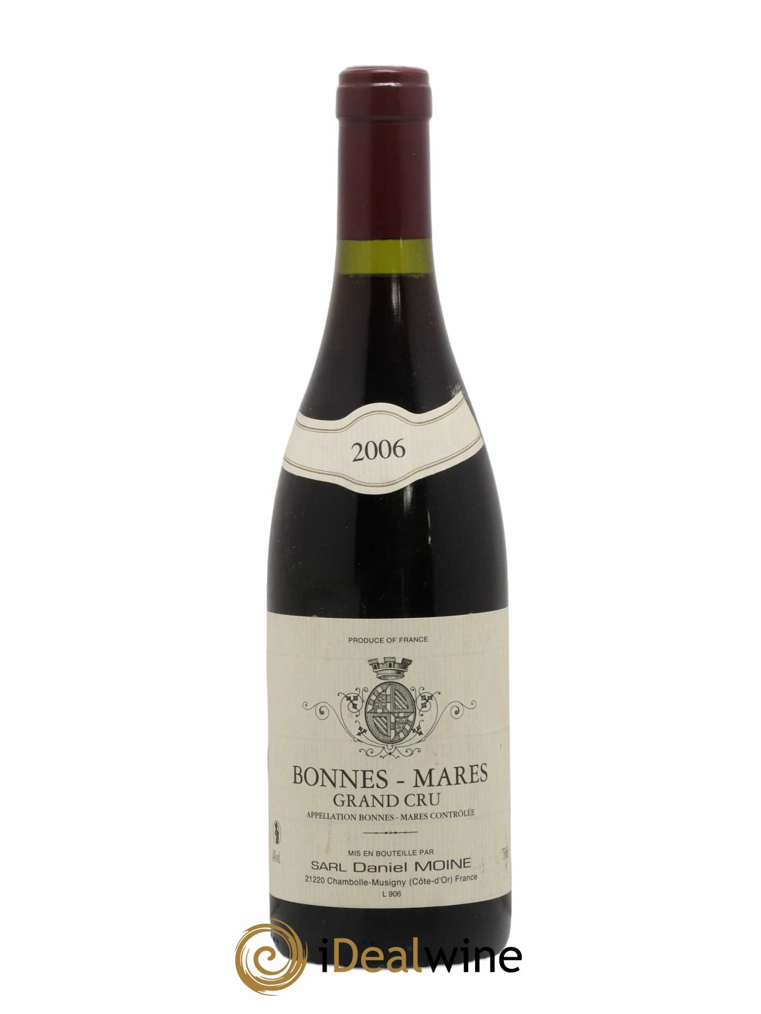 Bonnes-Mares Grand Cru Daniel Moine 2006 - Lot de 1 bouteille - 0