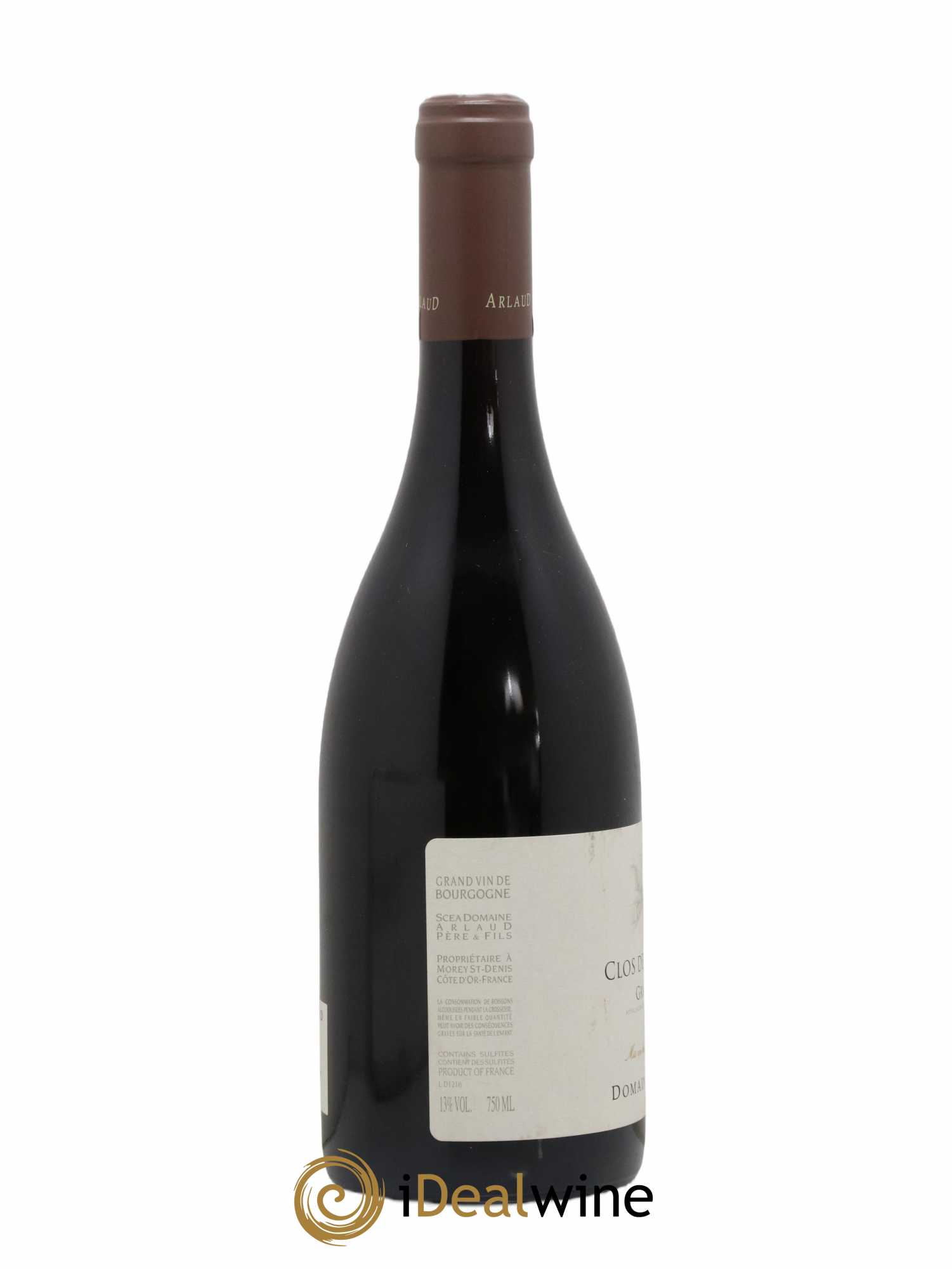 Clos de la Roche Grand Cru Arlaud 2012 - Posten von 1 Flasche - 1