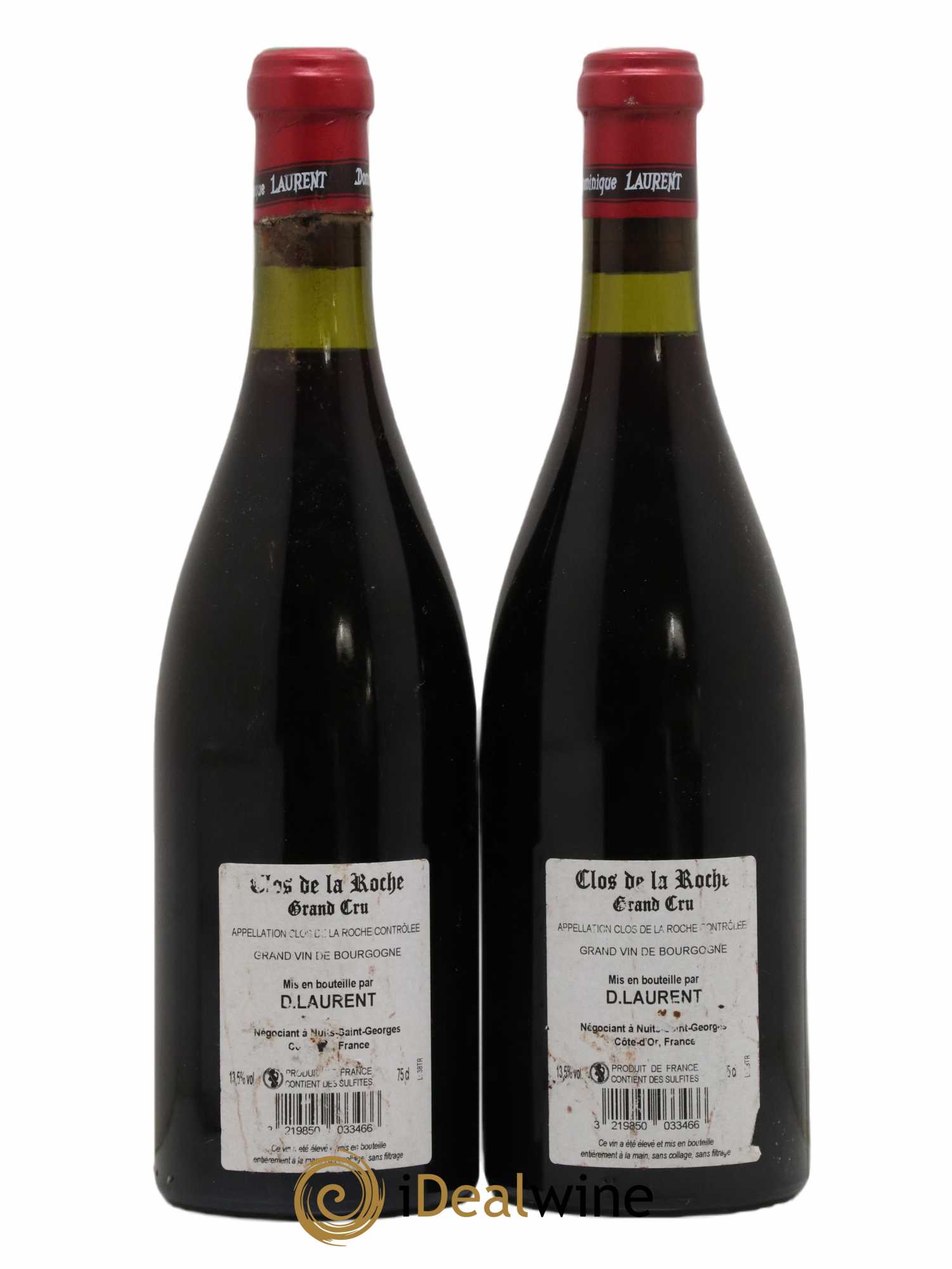Clos de la Roche Grand Cru Dominique Laurent 2006 - Lot de 2 bouteilles - 1