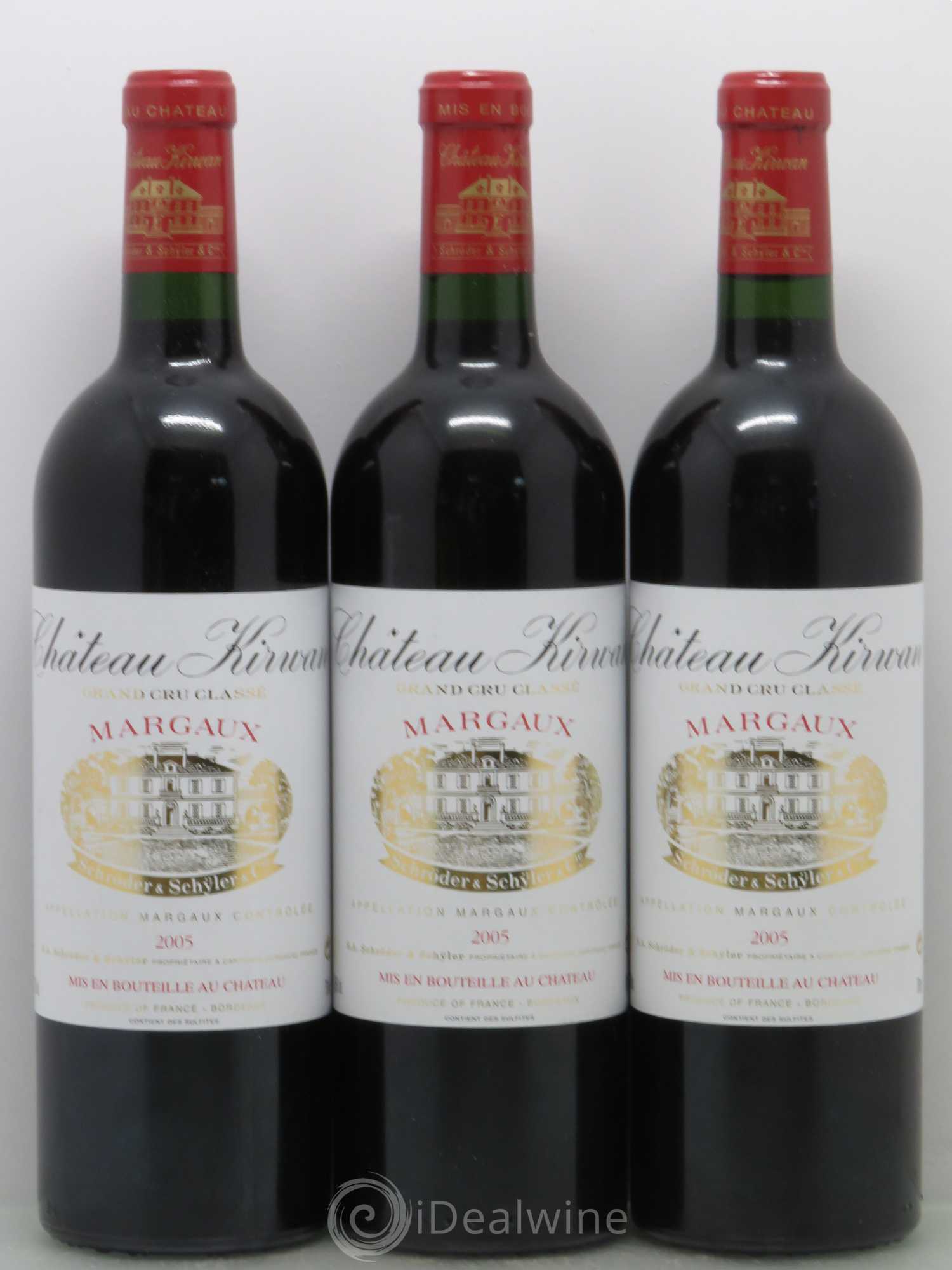 Château Kirwan 3ème Grand Cru Classé 2005 - Lot de 12 bouteilles - 1