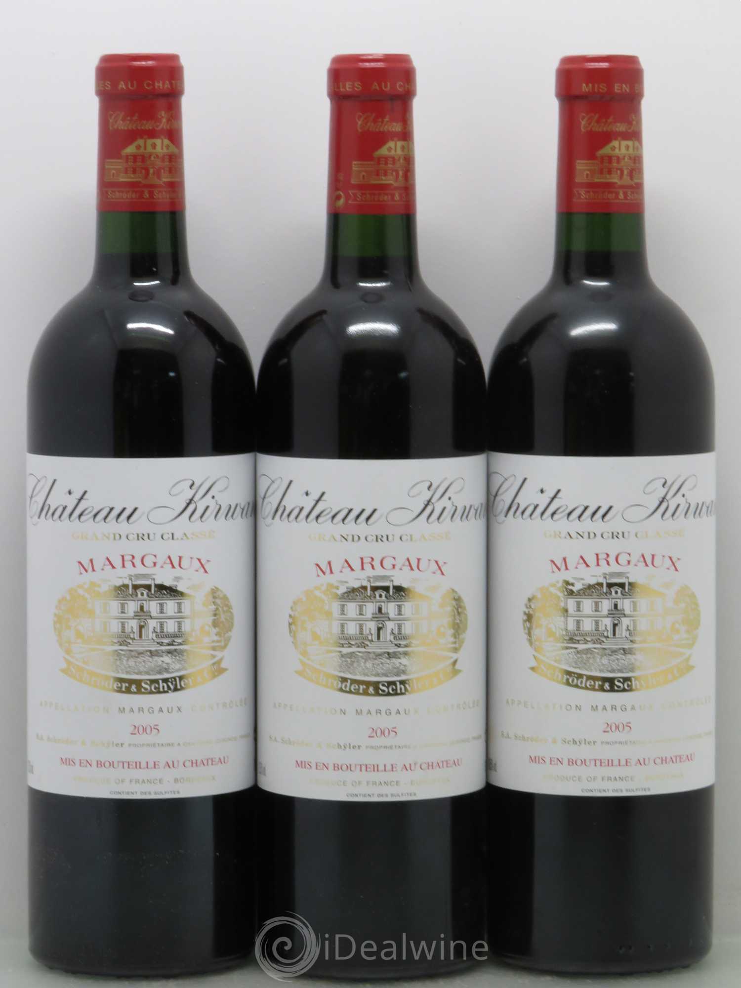 Château Kirwan 3ème Grand Cru Classé 2005 - Lot de 12 bouteilles - 2