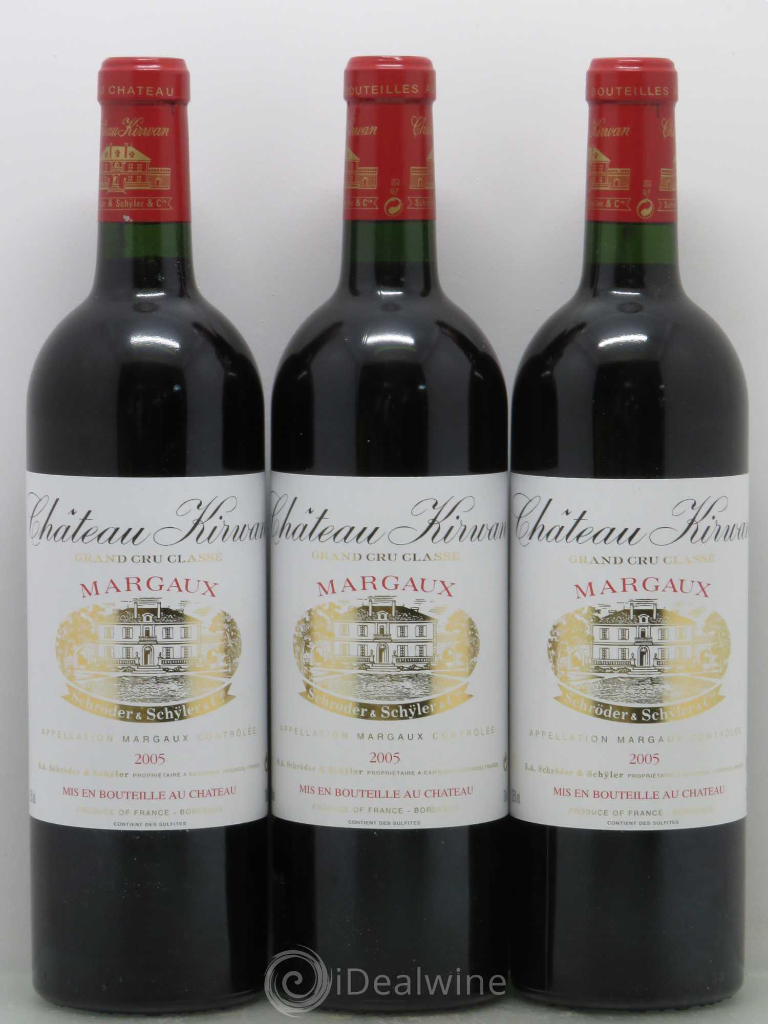 Château Kirwan 3ème Grand Cru Classé 2005 - Lot de 12 bouteilles - 4