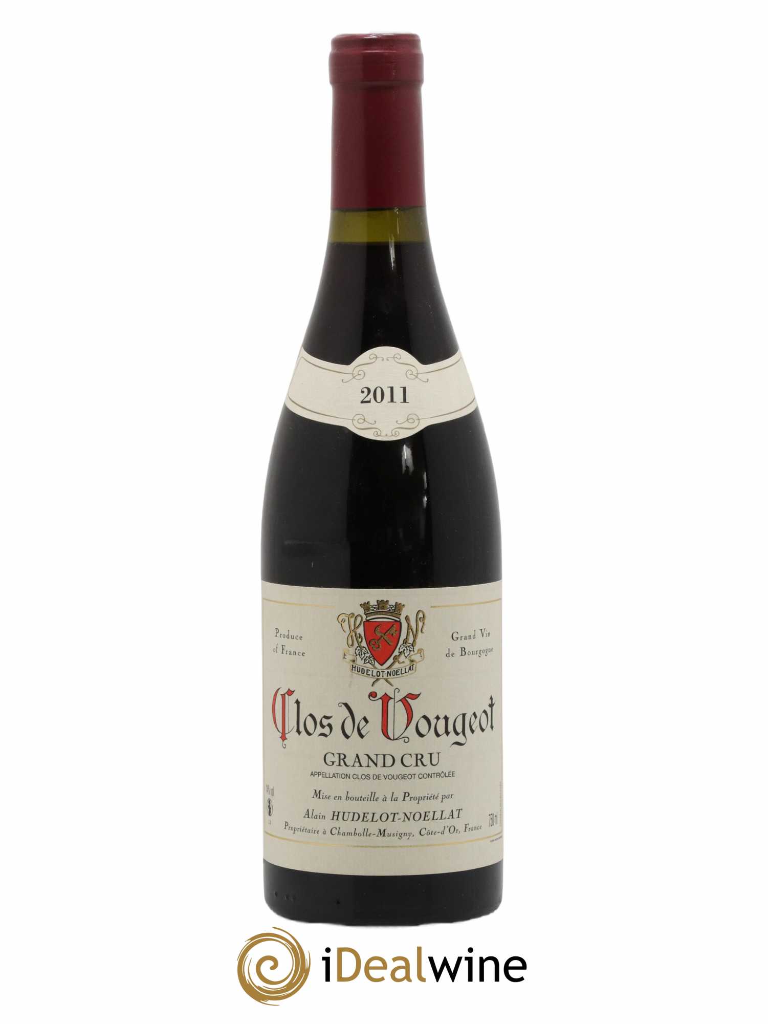 Clos de Vougeot Grand Cru Hudelot-Noëllat 2011 - Lot de 1 bouteille - 0