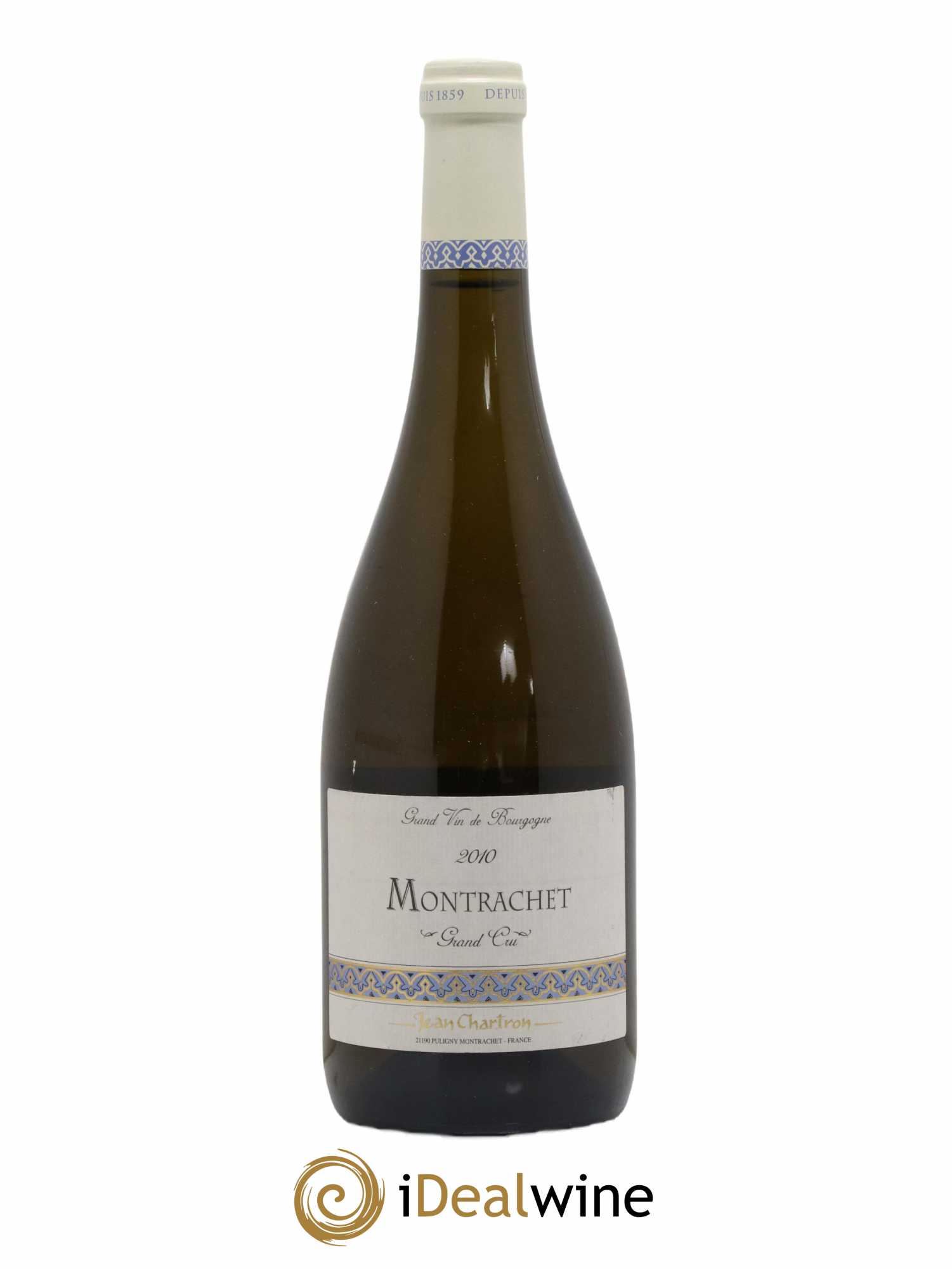 Montrachet Grand Cru Jean Chartron (Domaine) 2010 - Lot de 1 bouteille - 0
