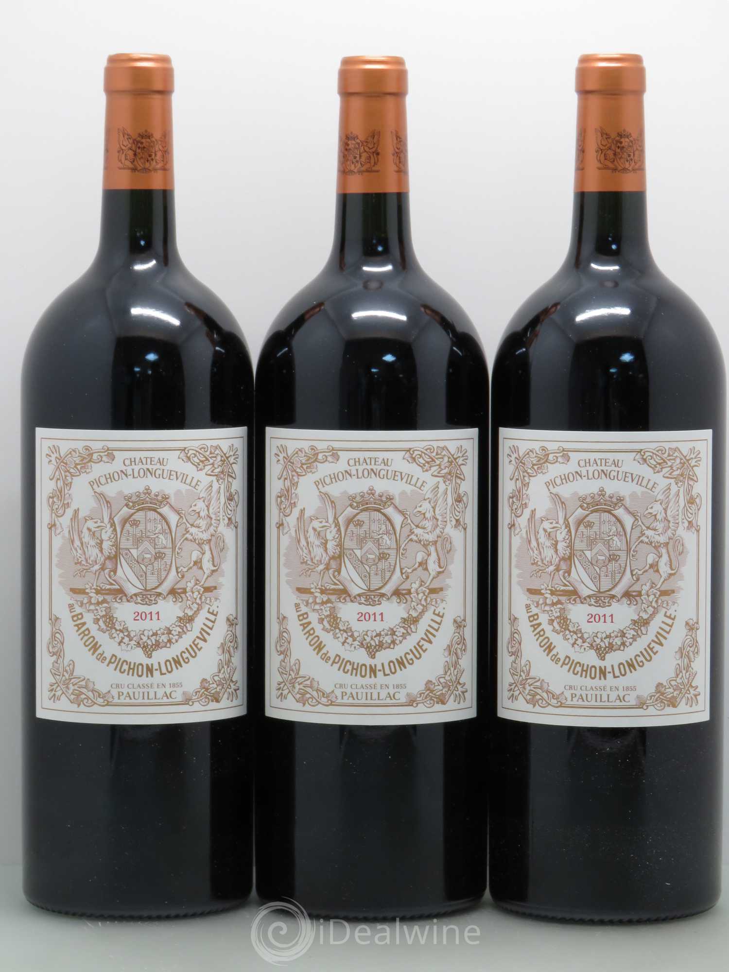 Pichon Longueville Baron 2ème Grand Cru Classé 2011 - Lot de 6 magnums - 1