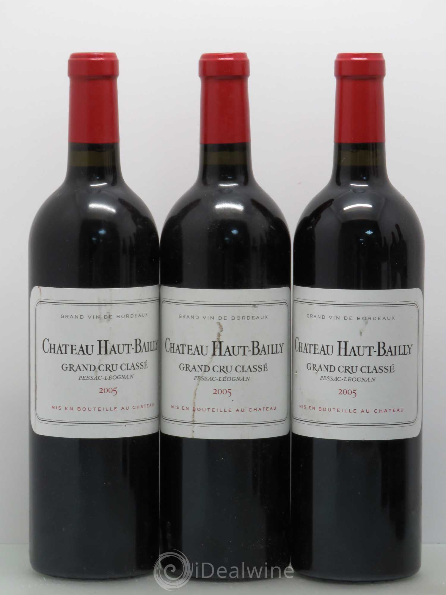 Château Haut-Bailly Cru Classé de Graves 2005 - Lot de 6 bouteilles - 1