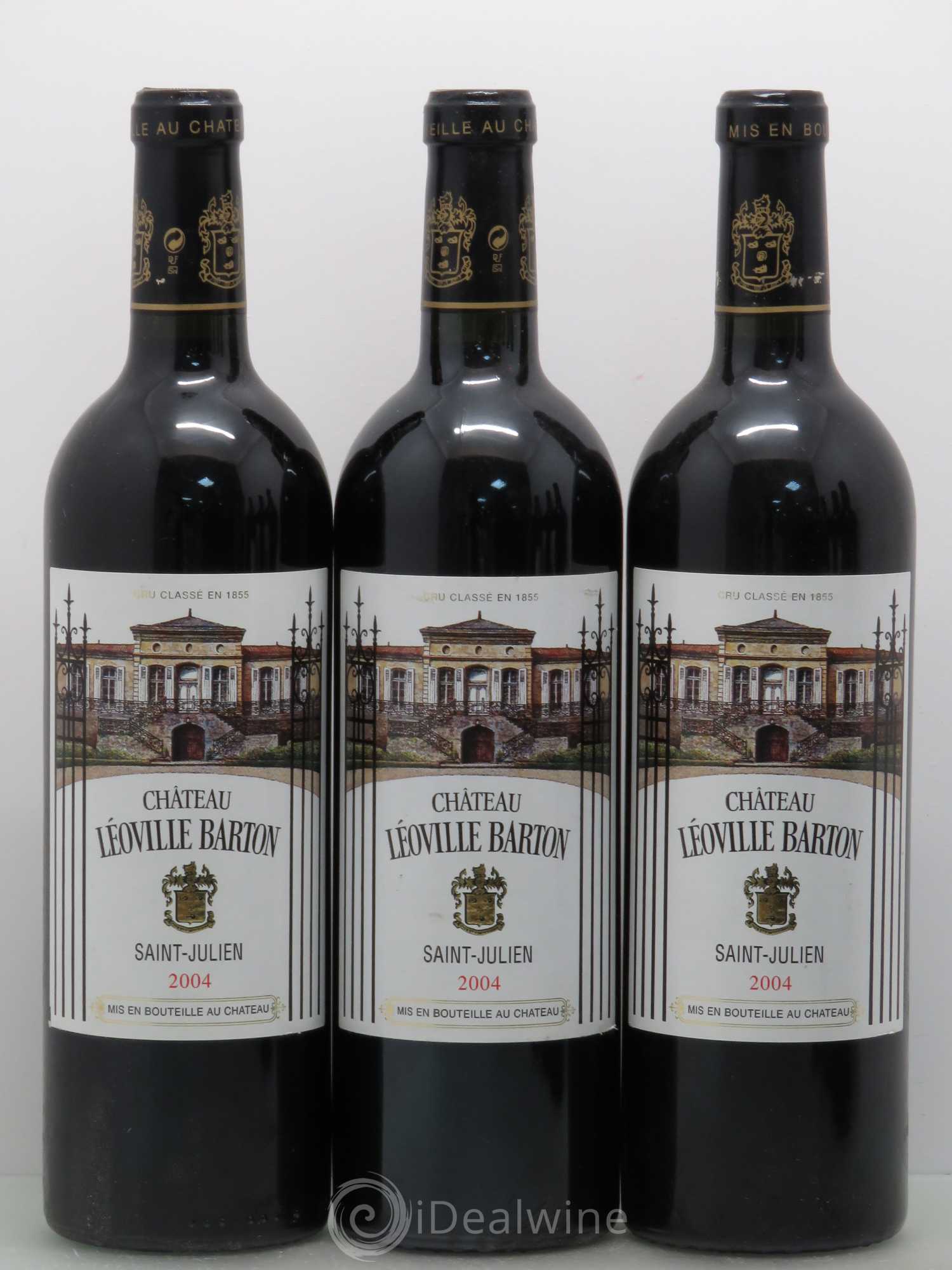 Château Léoville Barton 2ème Grand Cru Classé 2004 - Lot de 6 bouteilles - 1