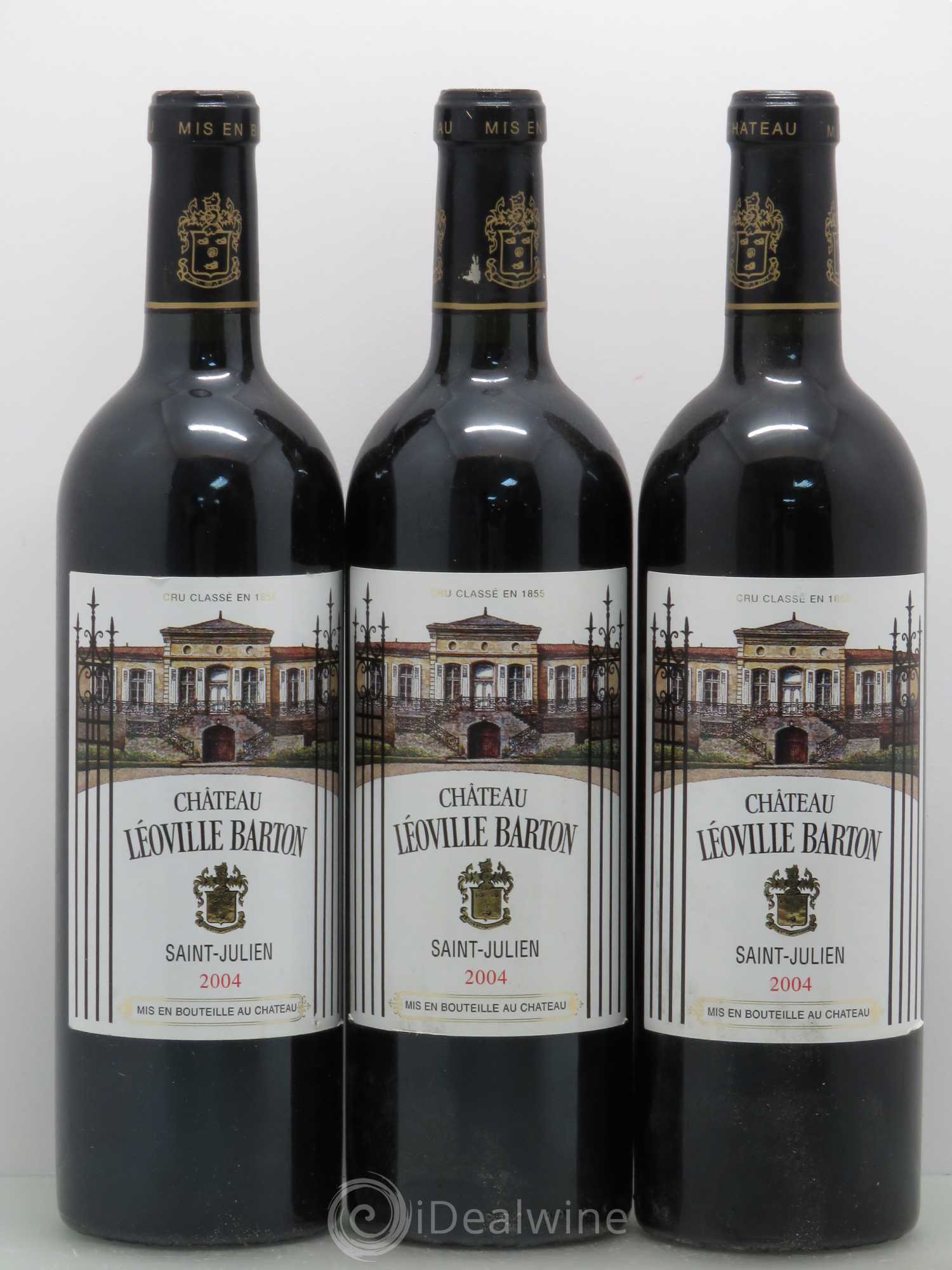 Château Léoville Barton 2ème Grand Cru Classé 2004 - Lot de 6 bouteilles - 2