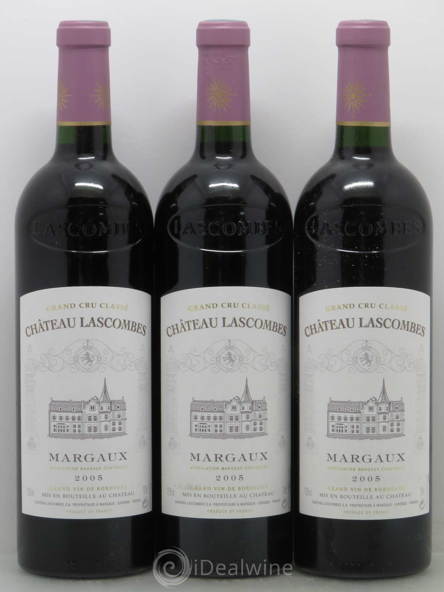 Château Lascombes 2ème Grand Cru Classé 2005 - Lot de 12 bouteilles - 1