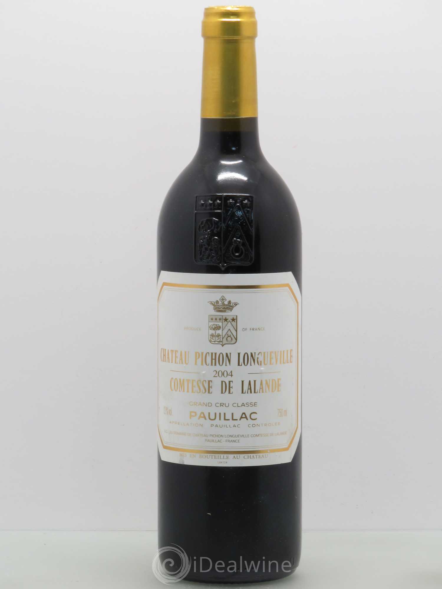 Château Pichon Longueville Comtesse de Lalande 2ème Grand Cru Classé 2004 - Lot de 1 bouteille - 0