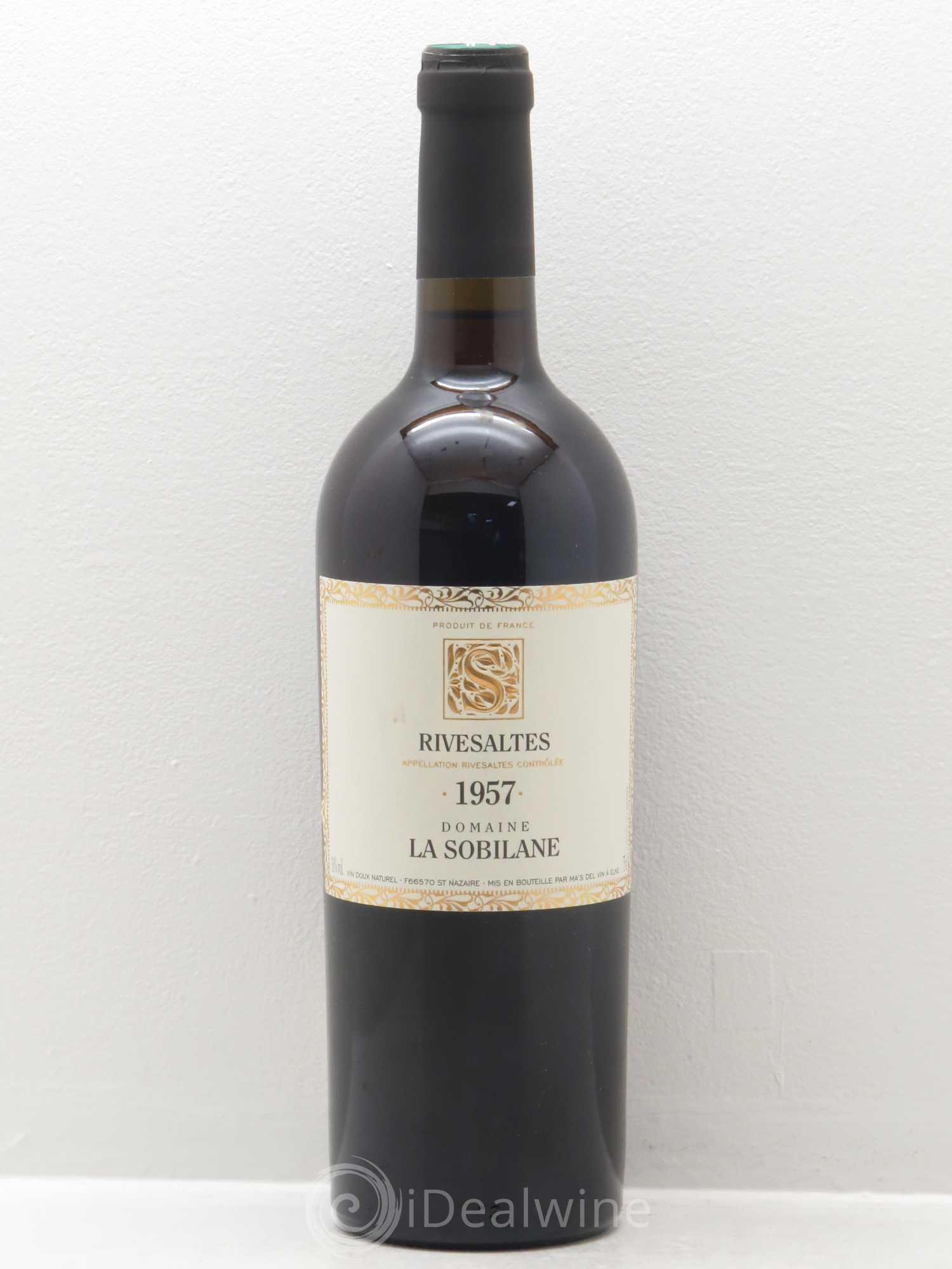 Rivesaltes La Sobilane (Domaine) 1957 - Lot of 1 bottle - 0
