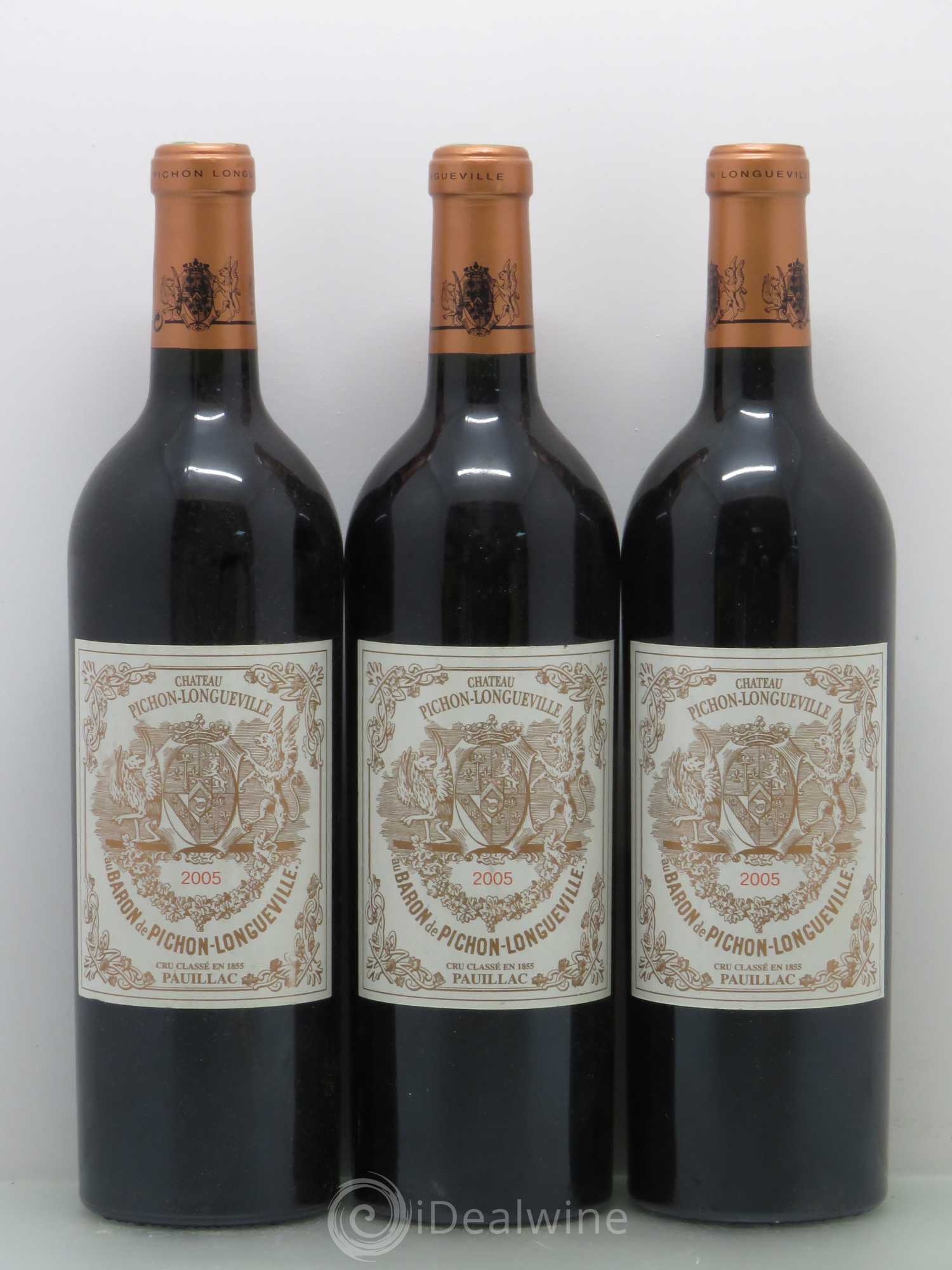 Pichon Longueville Baron 2ème Grand Cru Classé 2005 - Lot de 6 bouteilles - 1