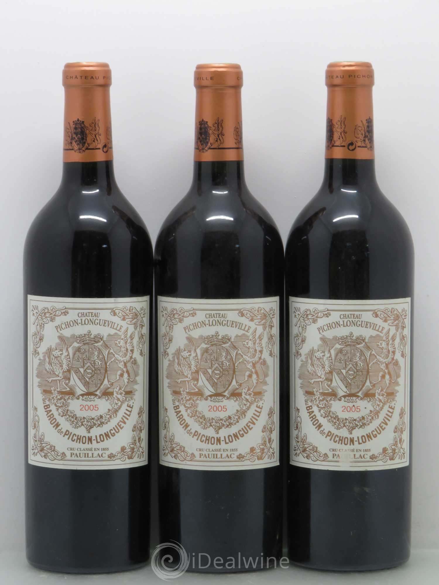 Pichon Longueville Baron 2ème Grand Cru Classé 2005 - Lot de 6 bouteilles - 2