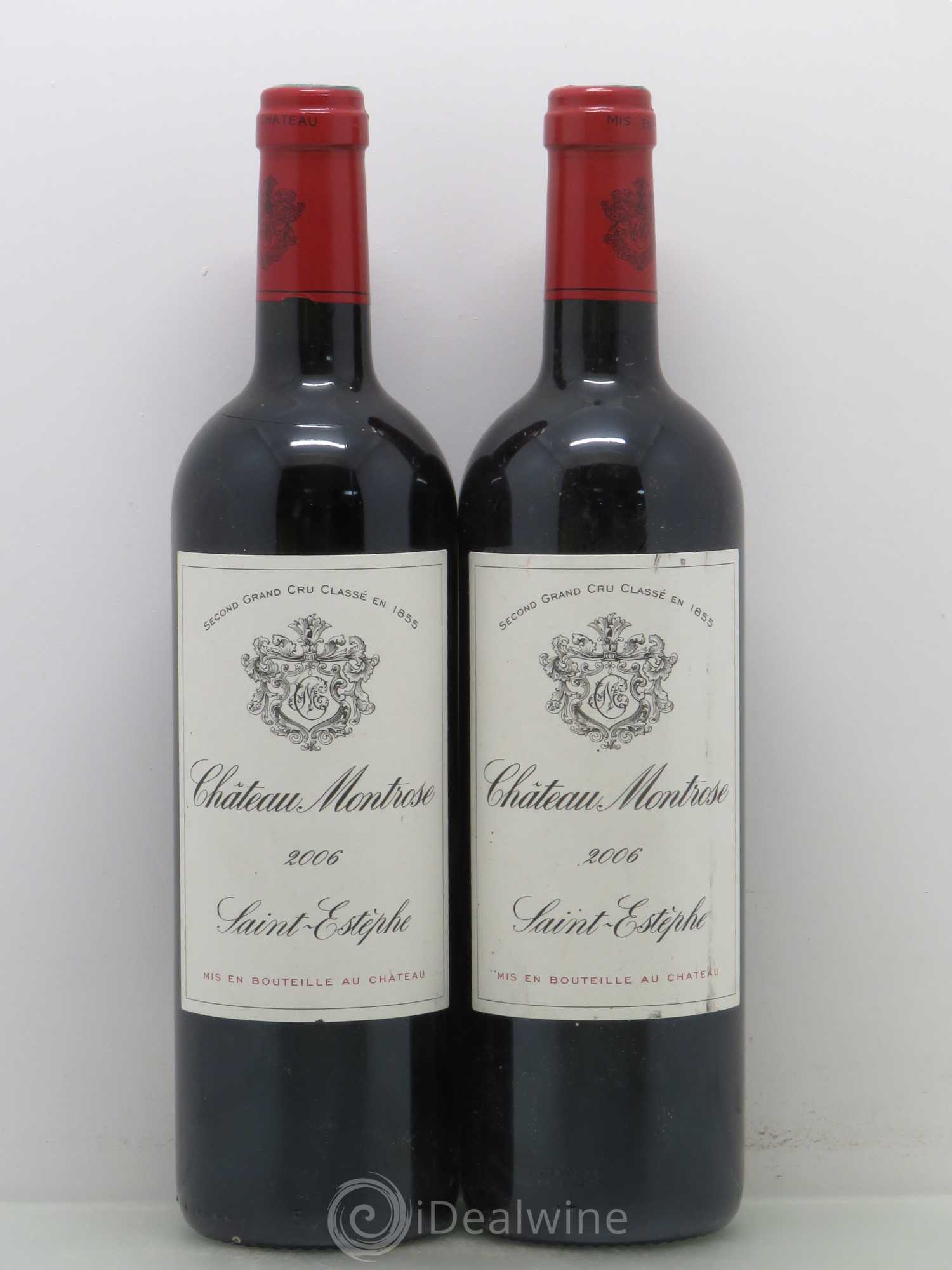 Château Montrose 2ème Grand Cru Classé 2006 - Lot de 2 bouteilles - 0