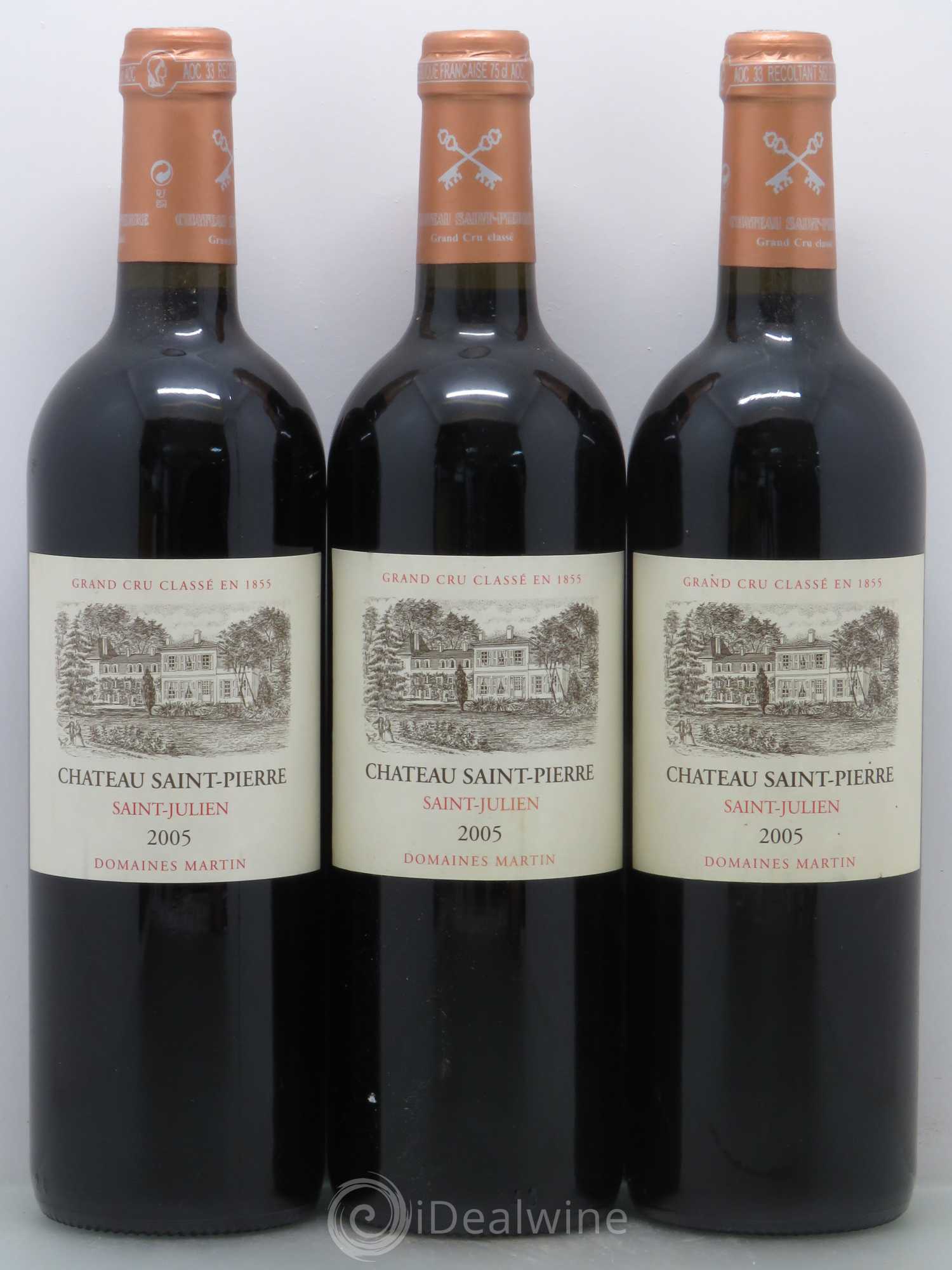 Château Saint-Pierre 4ème Grand Cru Classé 2005 - Lot de 6 bouteilles - 2