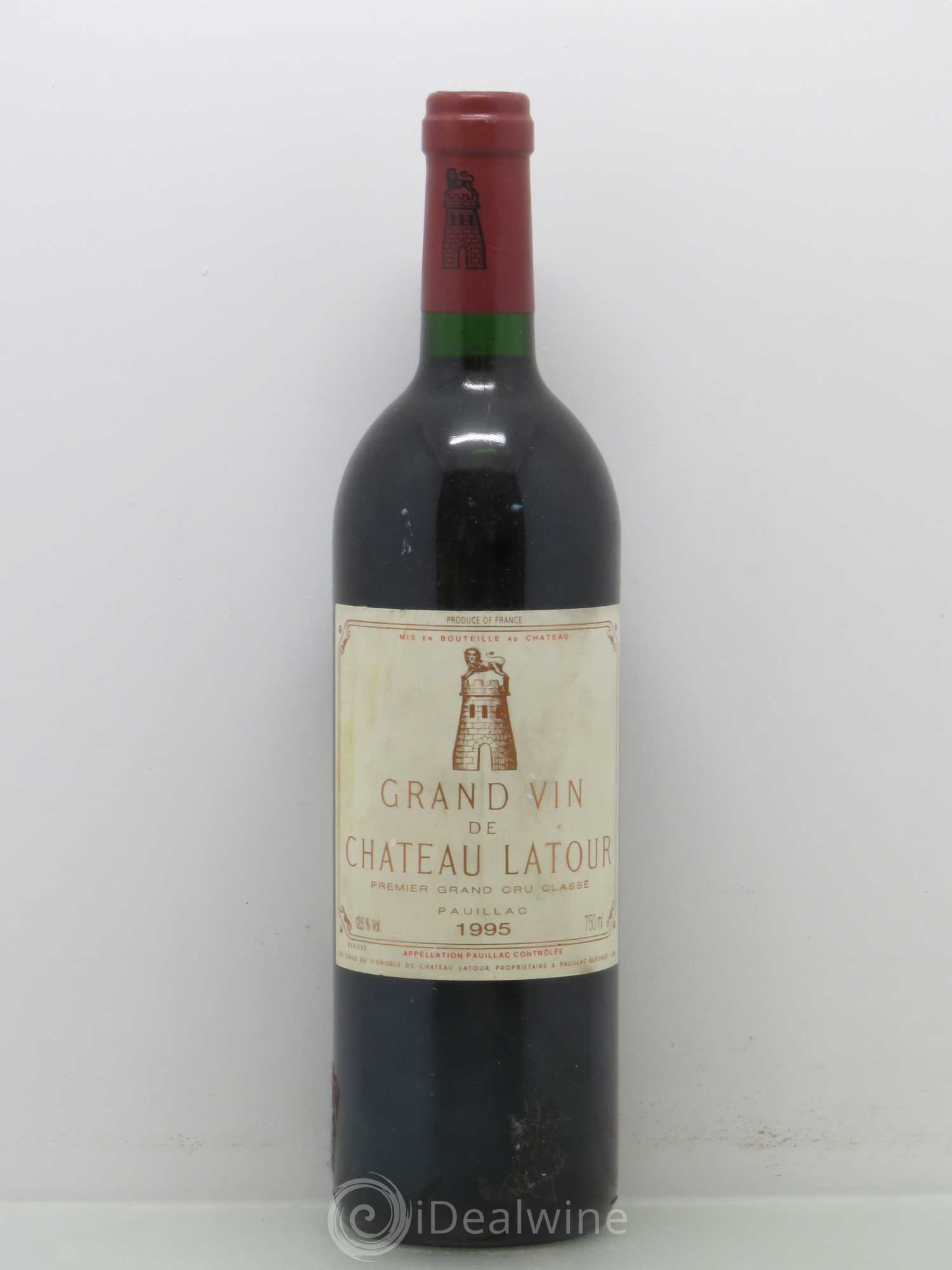 Château Latour 1er Grand Cru Classé 1995 - Lot de 1 bouteille - 0