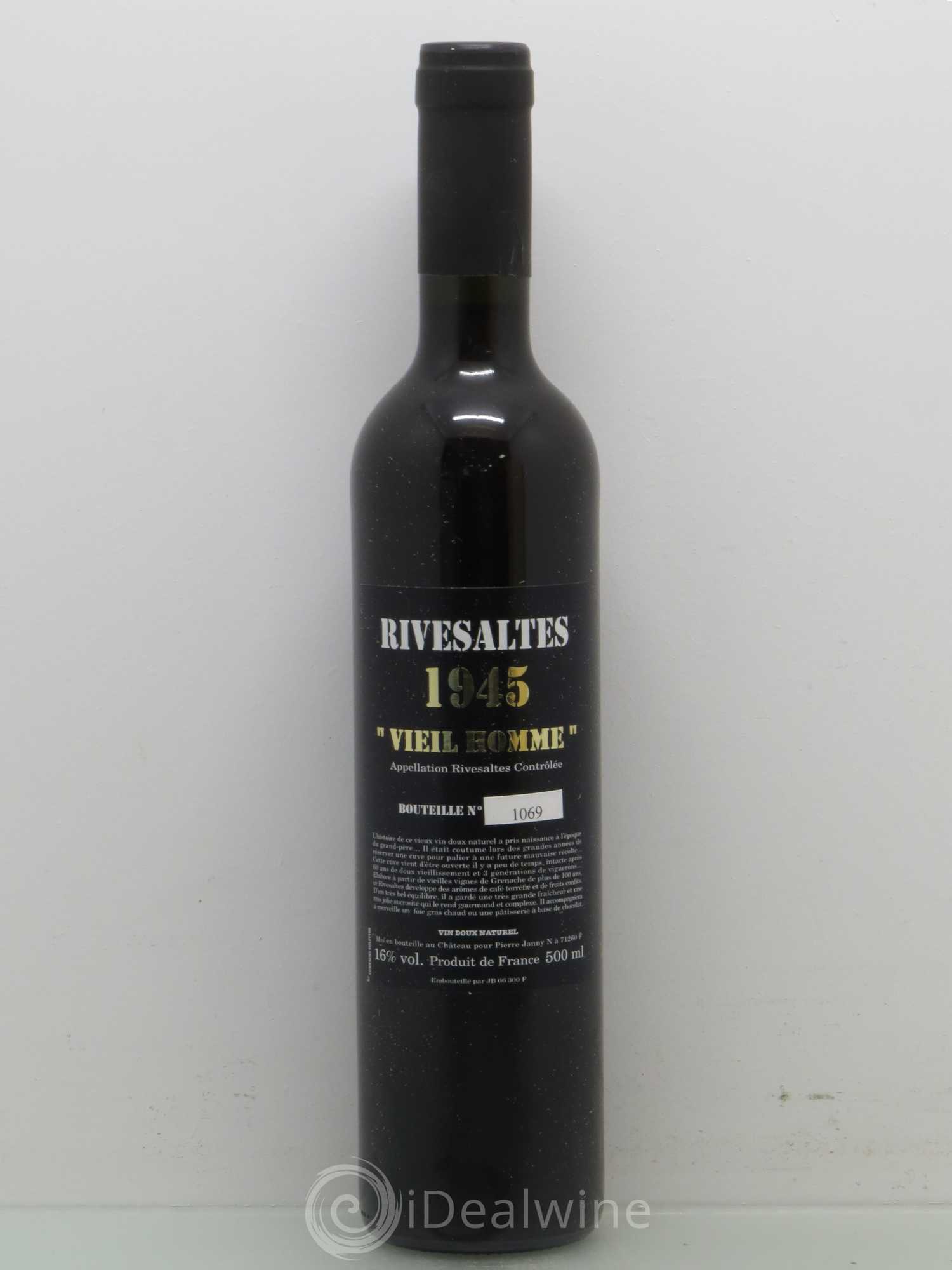 Rivesaltes 1945 - Lotto di 1 bottiglia - 0