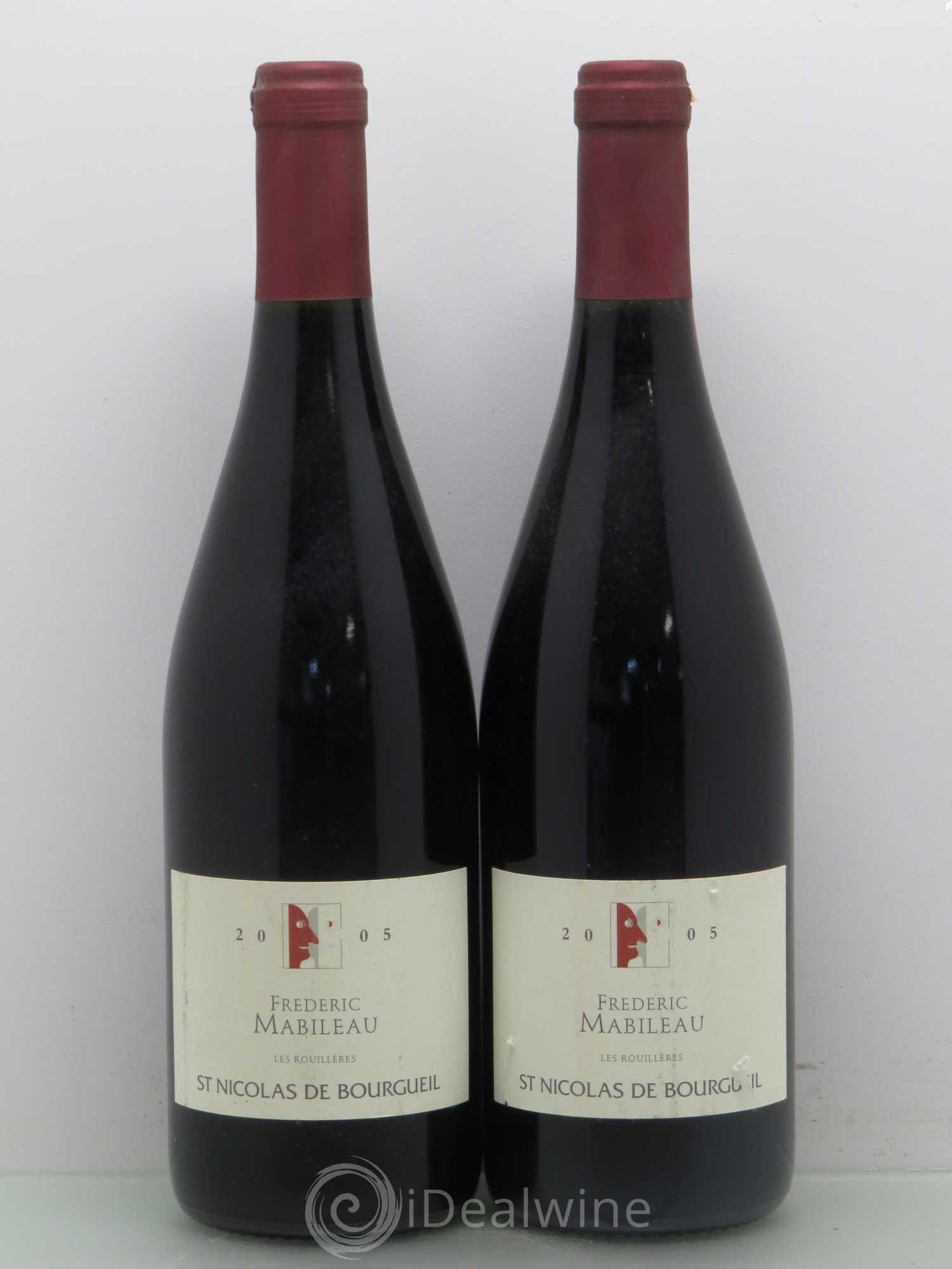 Saint-Nicolas de Bourgueil Les Rouilleres Frederic Mabileau 2005 - Lot de 5 bouteilles - 2