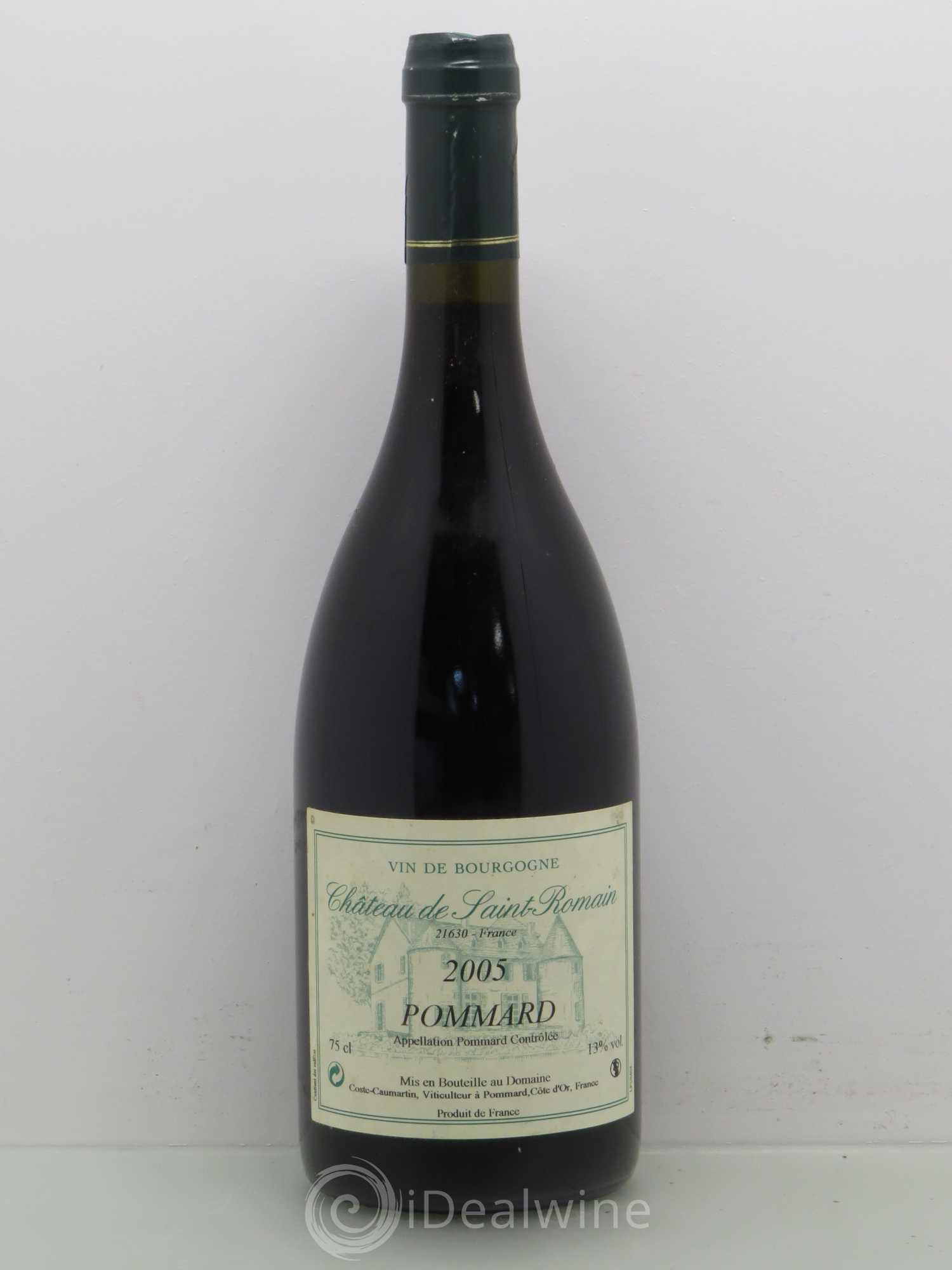 Pommard Château de Saint Romain Pommard 2005 - Posten von 1 Flasche - 0