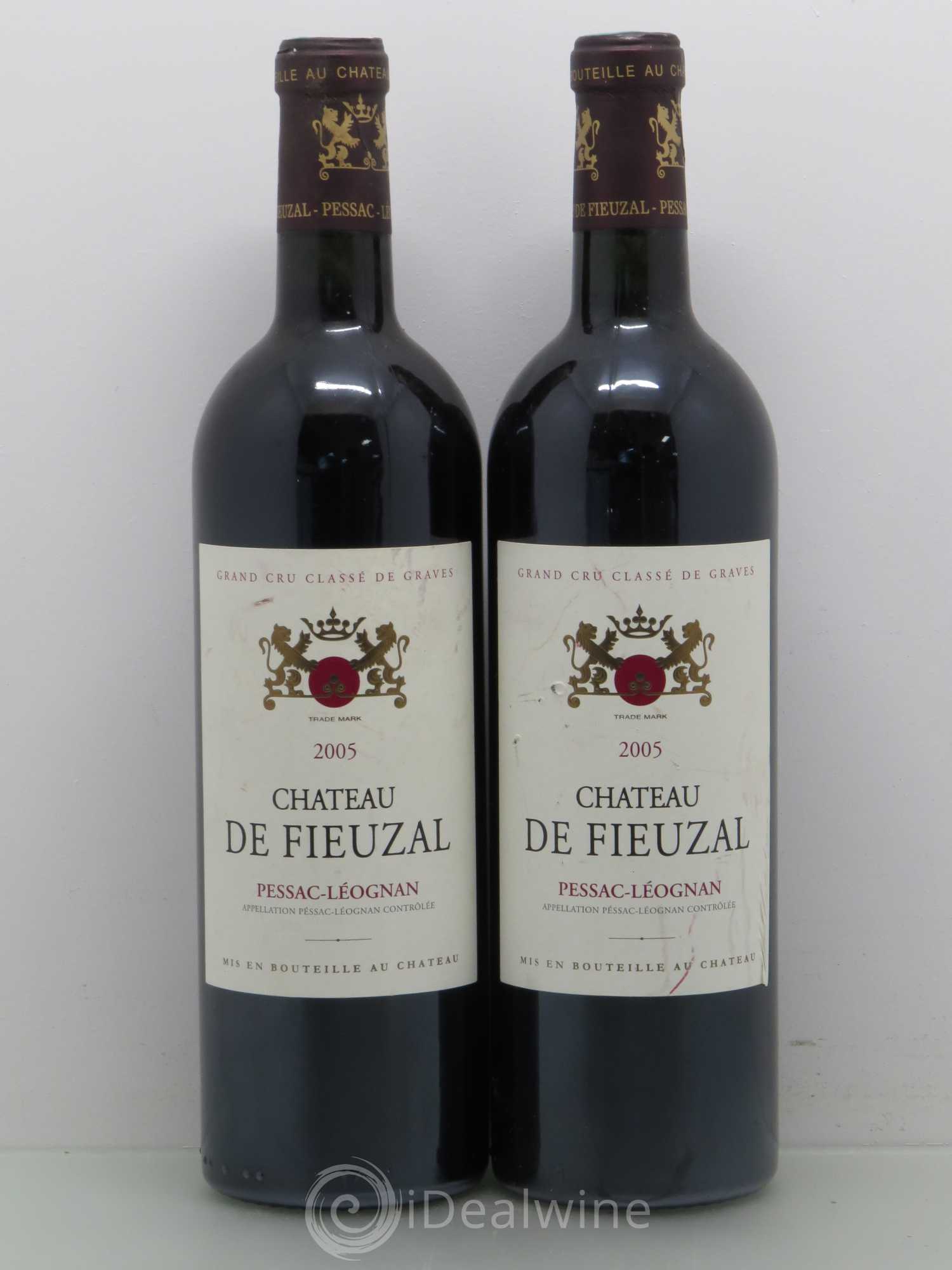 Château de Fieuzal Cru Classé de Graves 2005 - Lot de 2 bouteilles - 0