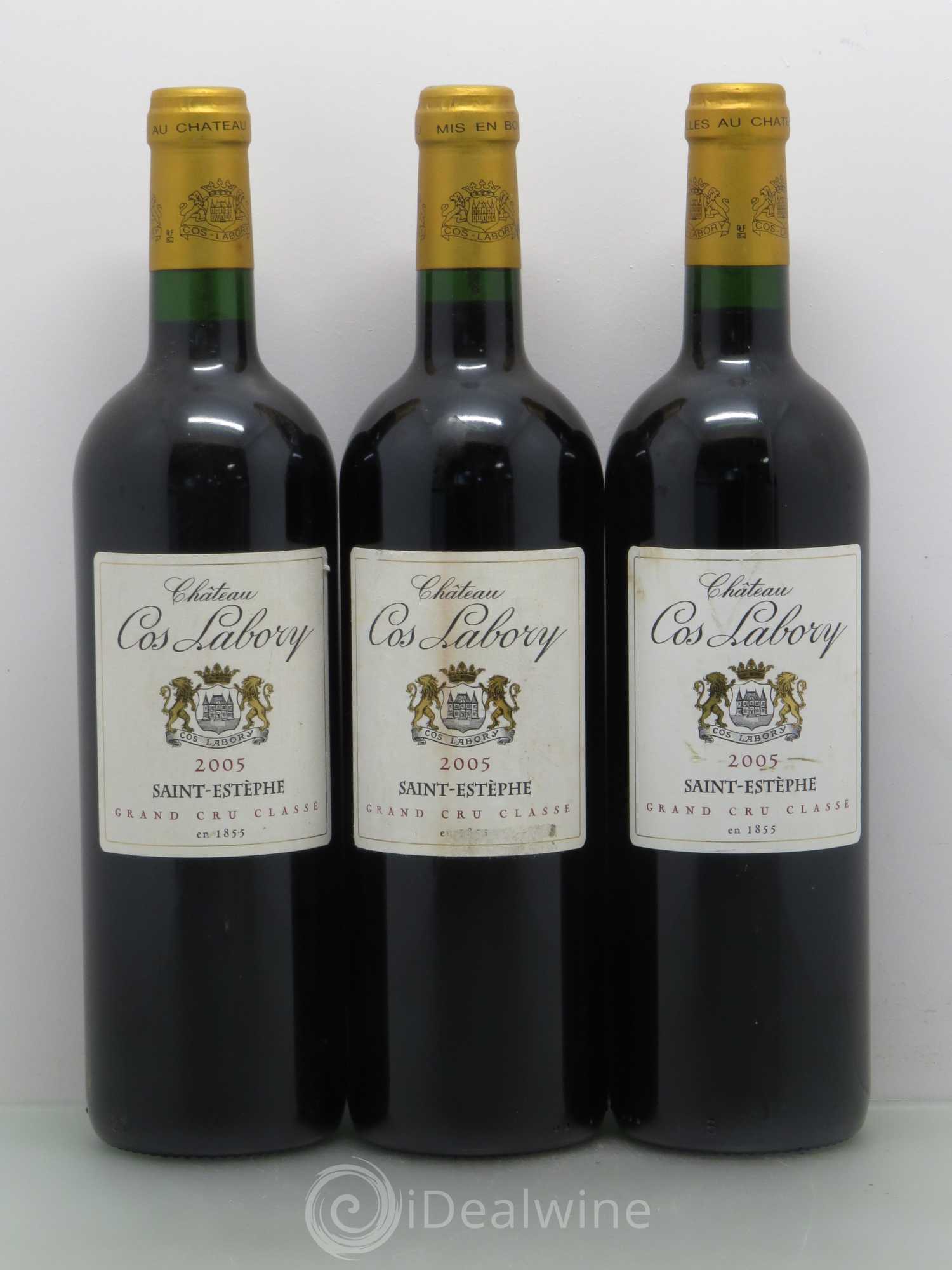 Château Cos Labory 5ème Grand Cru Classé 2005 - Lot de 6 bouteilles - 2