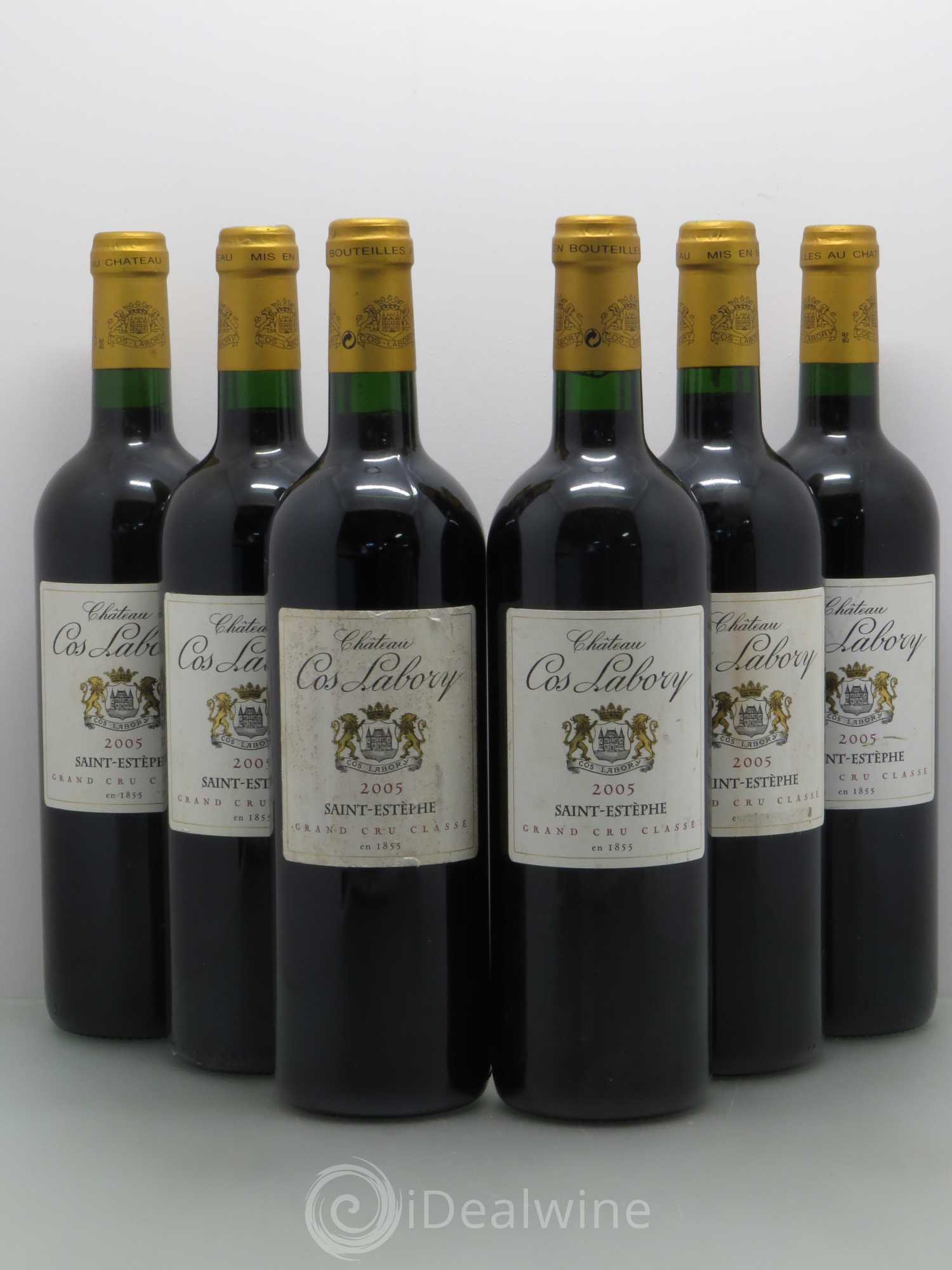 Château Cos Labory 5ème Grand Cru Classé 2005 - Lot de 6 bouteilles - 0