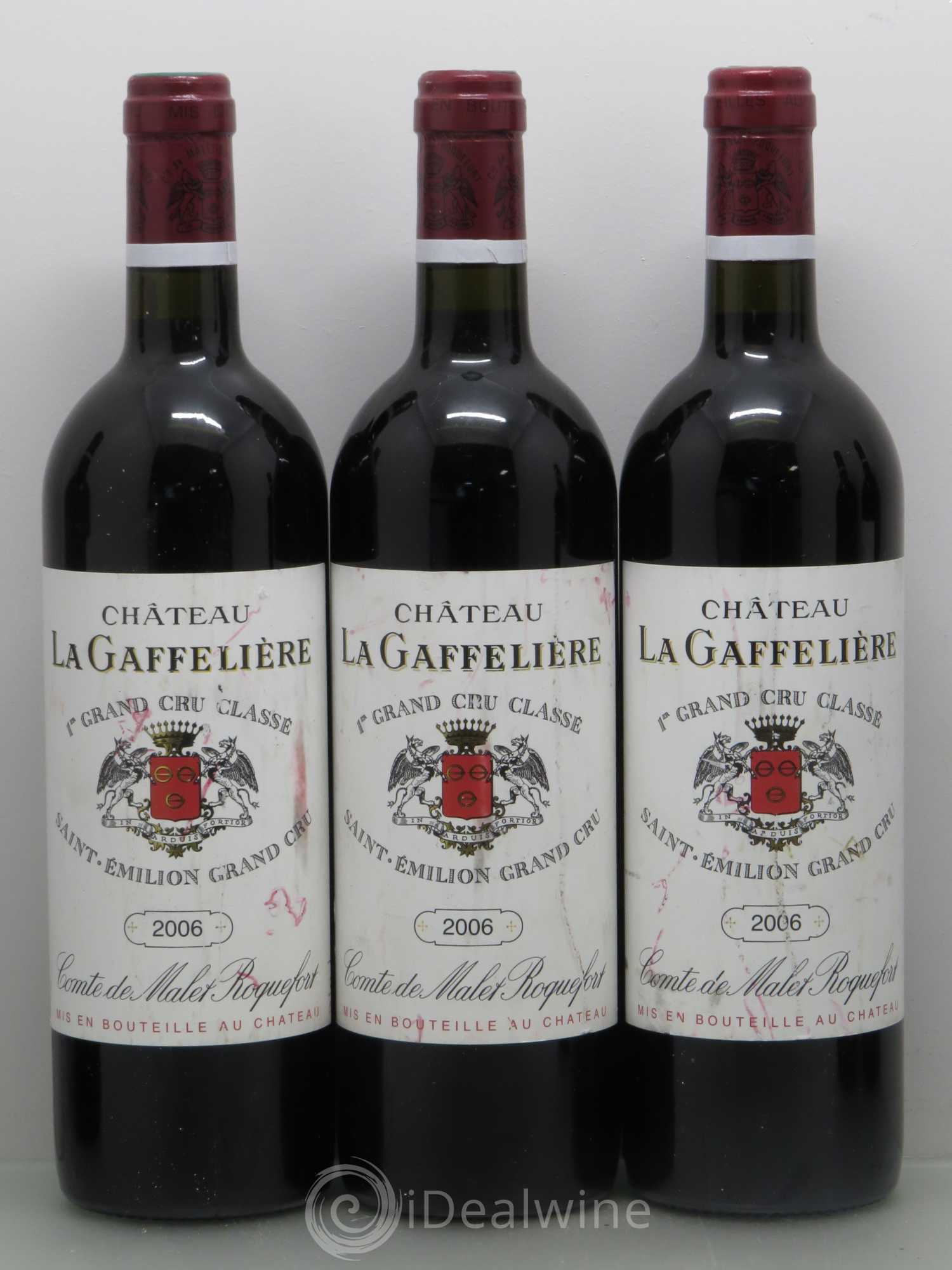 Château la Gaffelière 1er Grand Cru Classé B 2006 - Lot de 6 bouteilles - 1