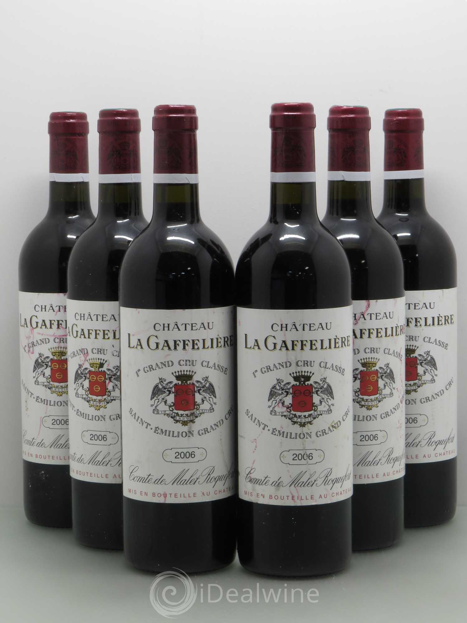 Château la Gaffelière 1er Grand Cru Classé B 2006 - Lot de 6 bouteilles - 0