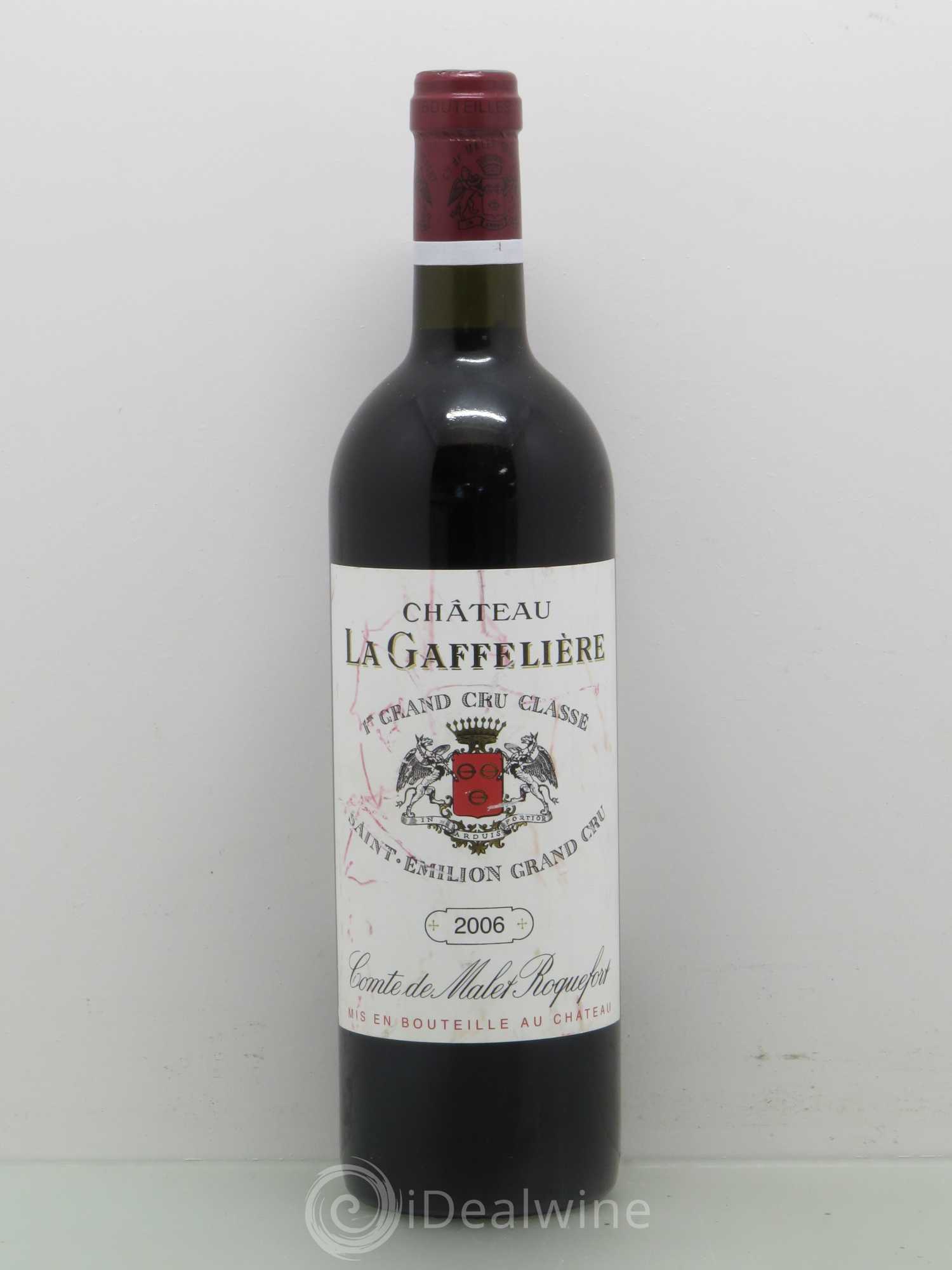 Château la Gaffelière 1er Grand Cru Classé B 2006 - Lot de 1 bouteille - 0