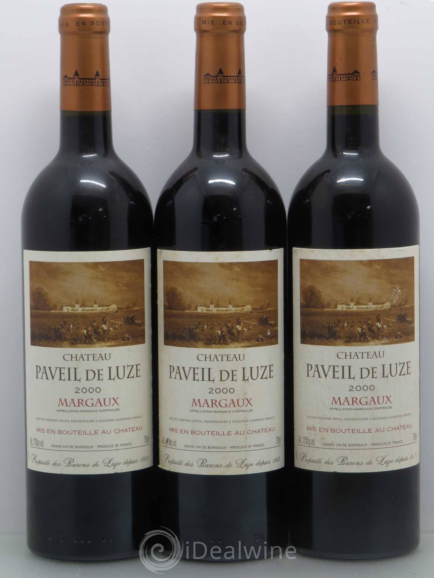 Château Paveil de Luze Cru Bourgeois (sans prix de réserve) 2000 - Lot de 6 bouteilles - 2