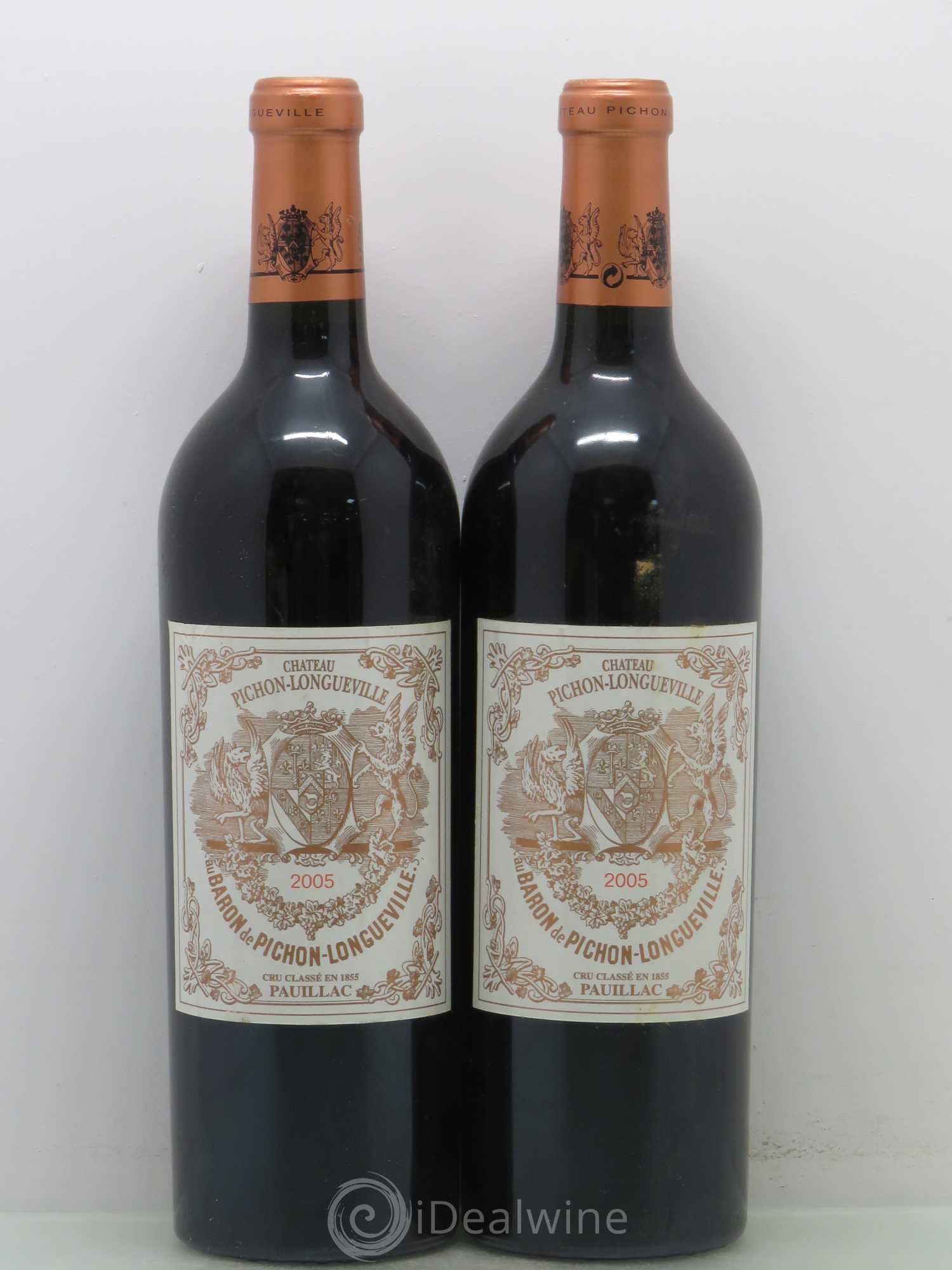 Pichon Longueville Baron 2ème Grand Cru Classé 2005 - Lotto di 4 bottiglie - 2