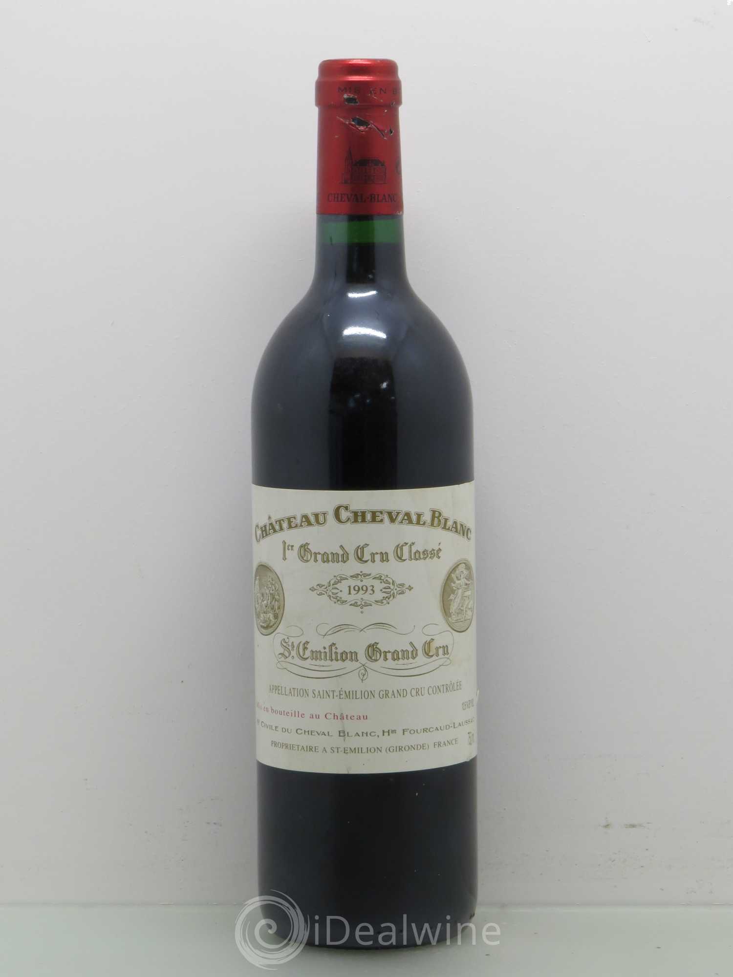 Château Cheval Blanc 1er Grand Cru Classé A 1993 - Lot de 1 bouteille - 0