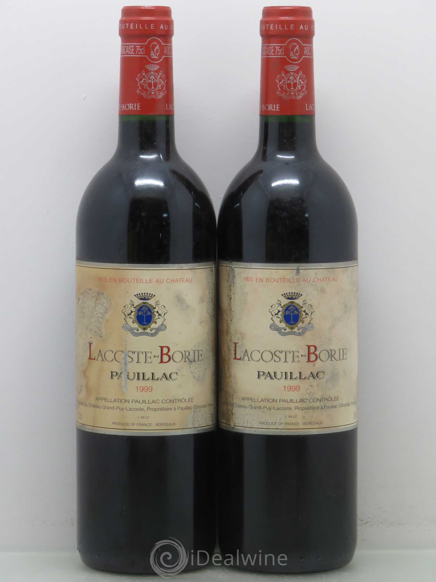 Lacoste Borie 1999 - Lot de 7 bouteilles - 2