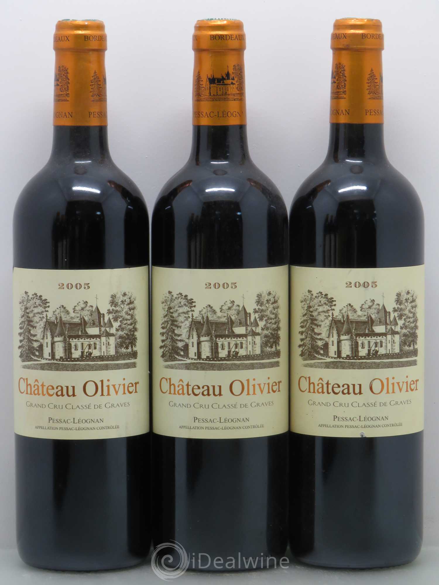 Château Olivier Cru Classé de Graves 2005 - Lot de 6 bouteilles - 1