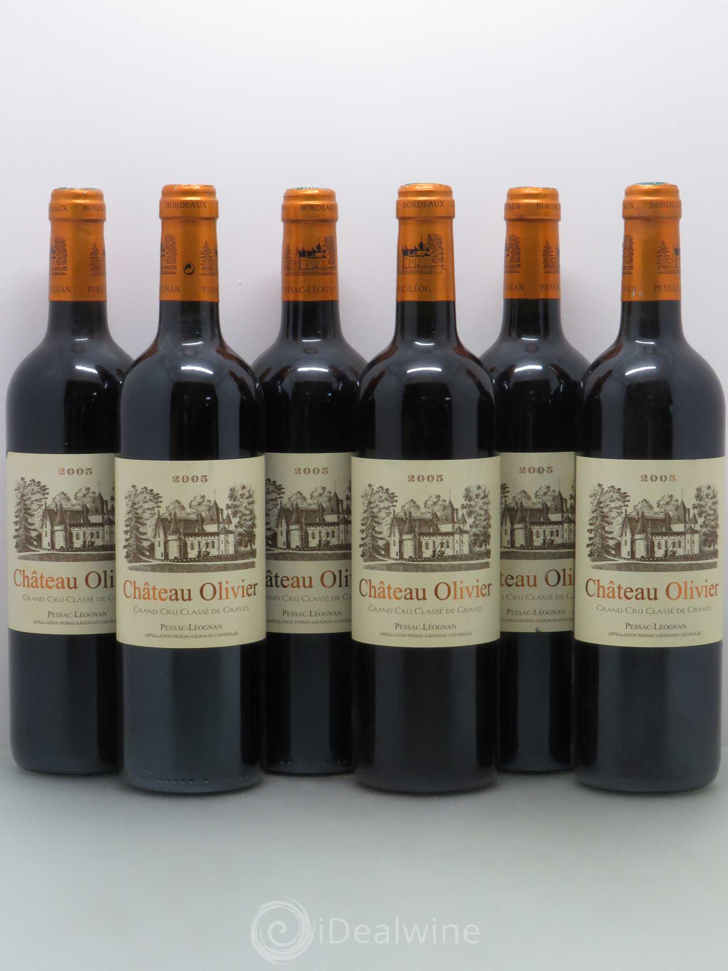 Château Olivier Cru Classé de Graves 2005 - Lot de 6 bouteilles - 0