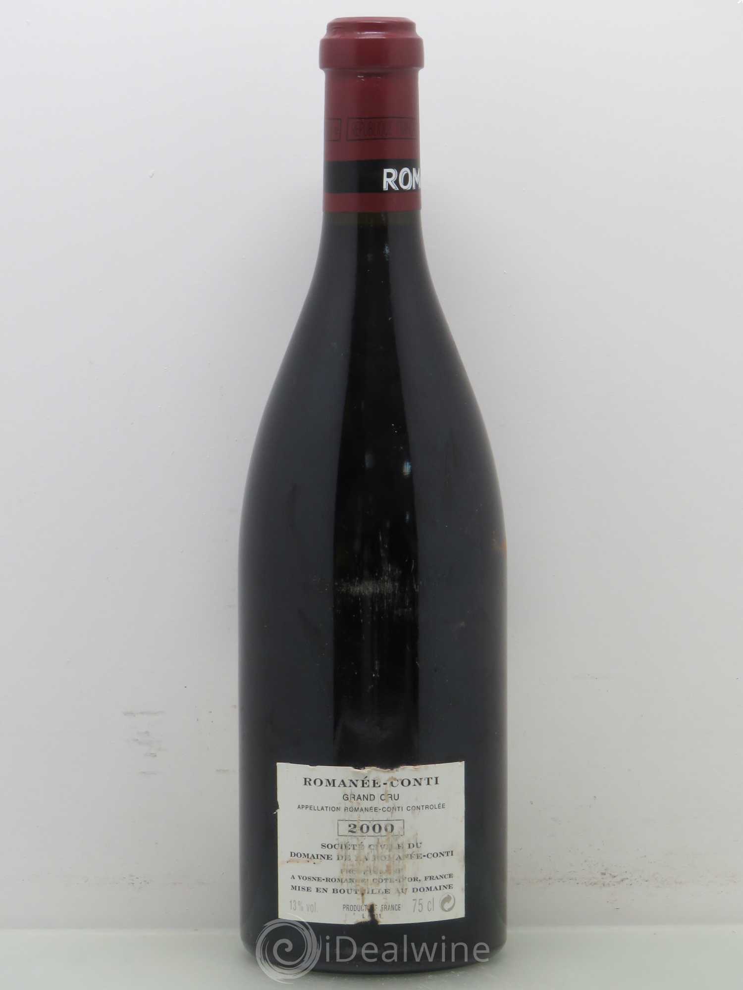 Romanée-Conti Grand Cru Domaine de la Romanée-Conti 2000 - Lot de 1 bouteille - 1