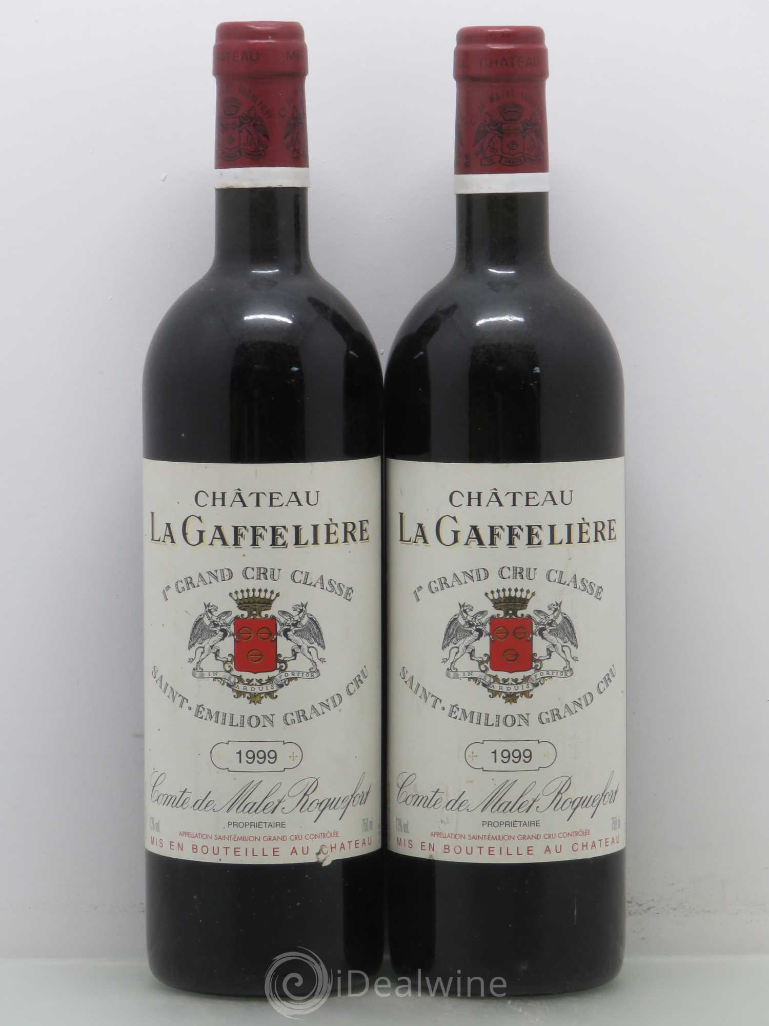 Château la Gaffelière 1er Grand Cru Classé B 1999 - Lot de 4 bouteilles - 2