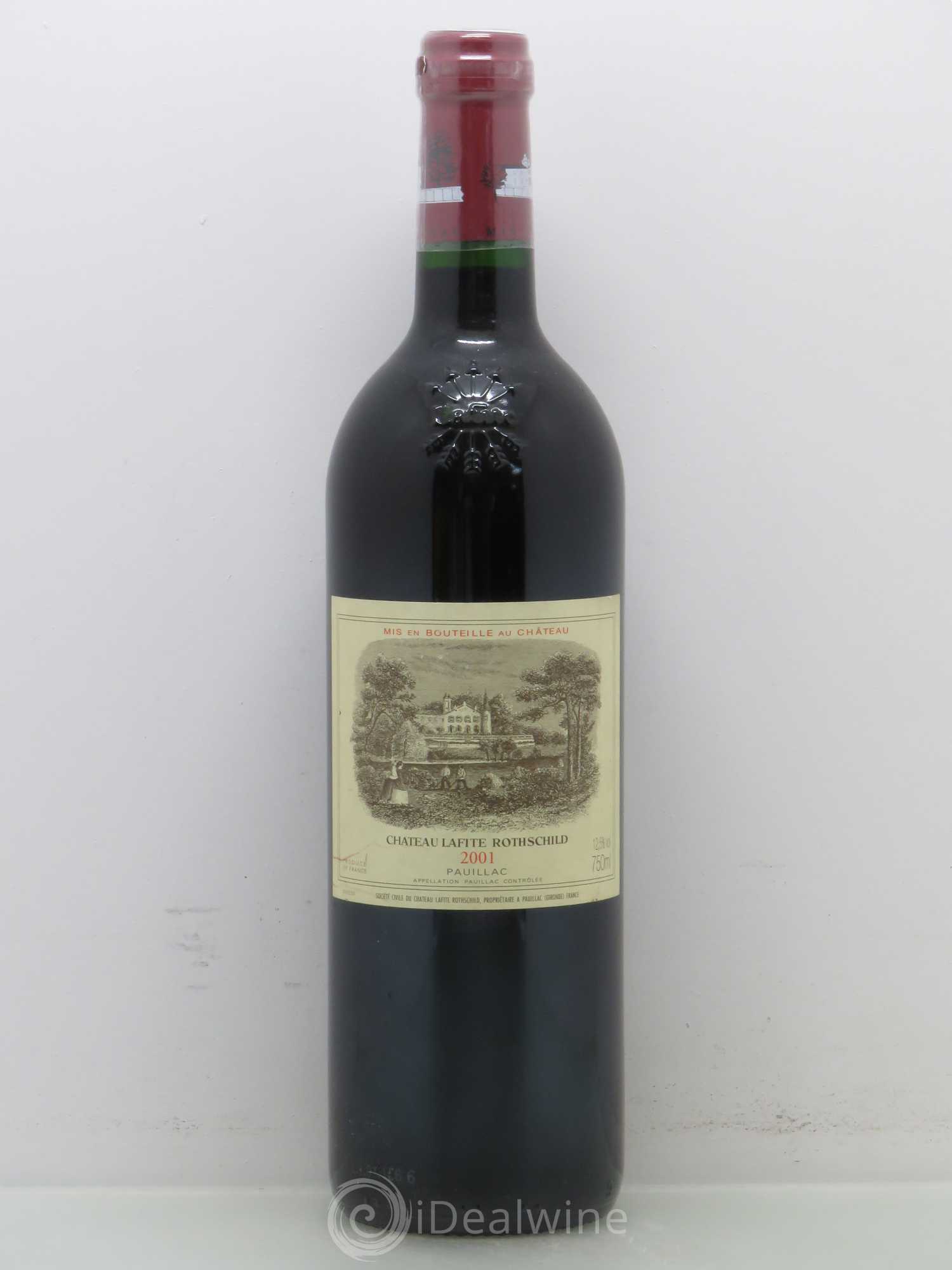 Château Lafite Rothschild 1er Grand Cru Classé 2001 - Lot de 1 bouteille - 0