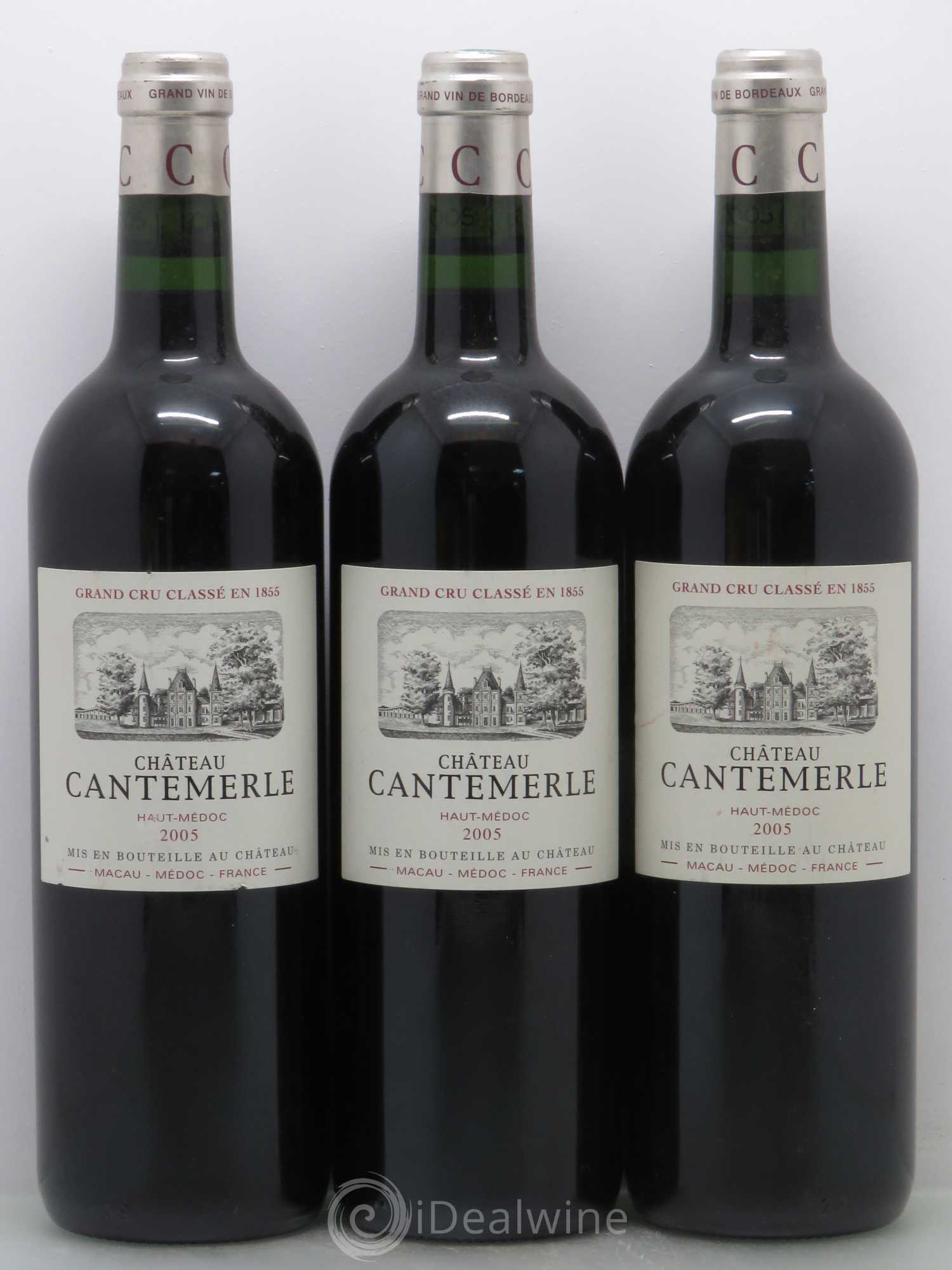 Château Cantemerle 5ème Grand Cru Classé 2005 - Lot de 6 bouteilles - 2