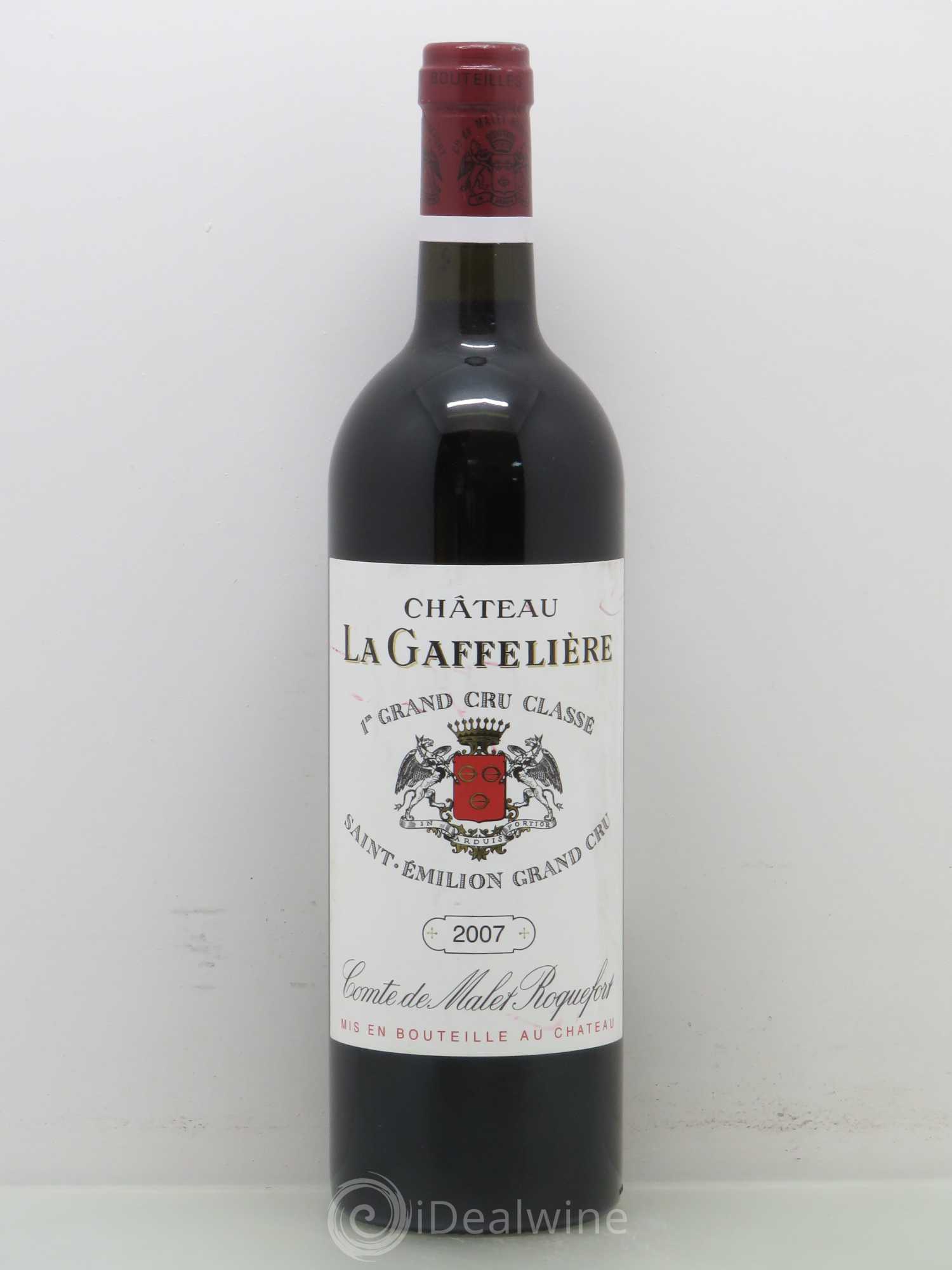 Château la Gaffelière 1er Grand Cru Classé B 2007 - Lot de 1 bouteille - 0