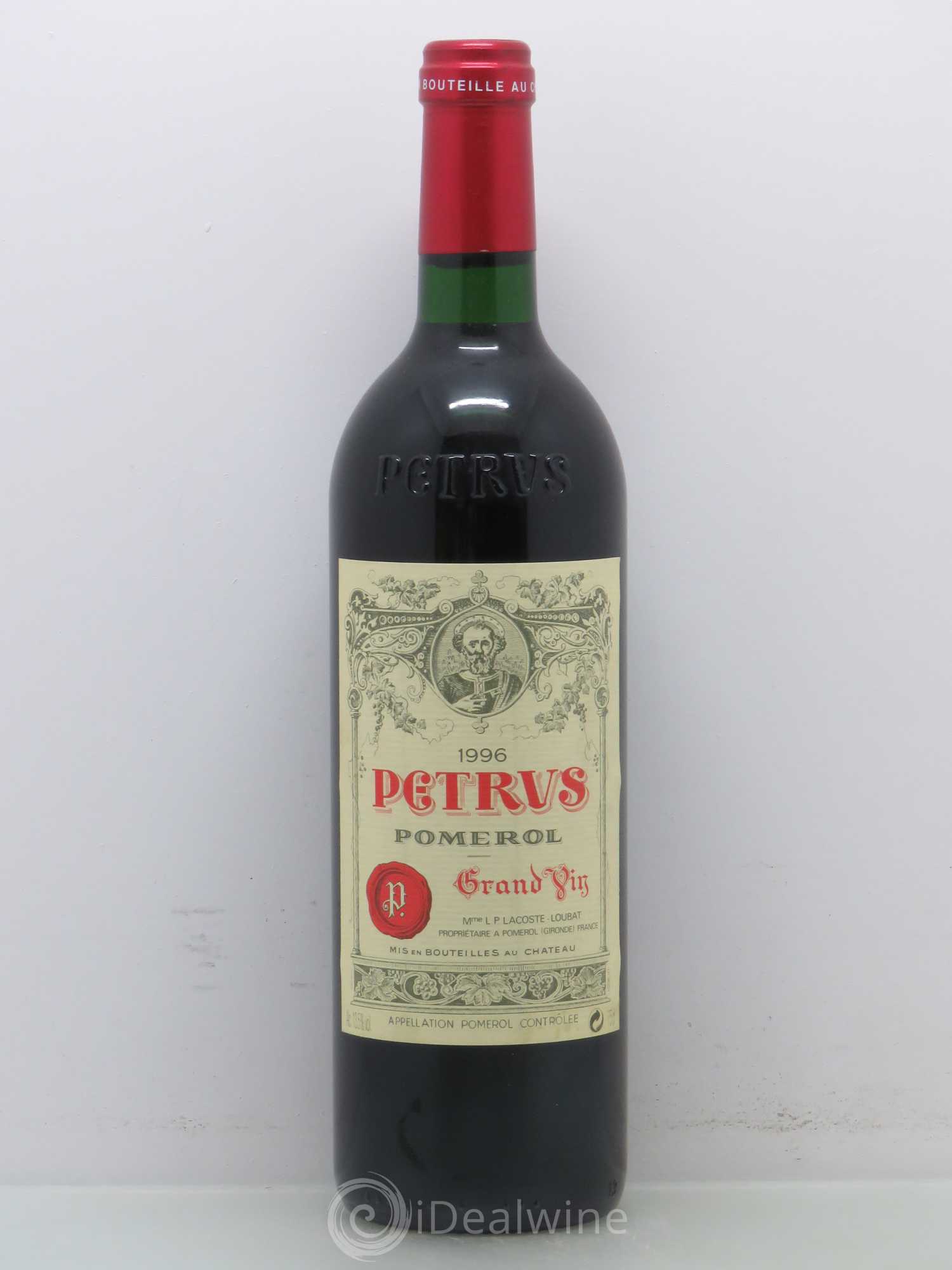 Petrus 1996 - Lot de 1 bouteille - 0