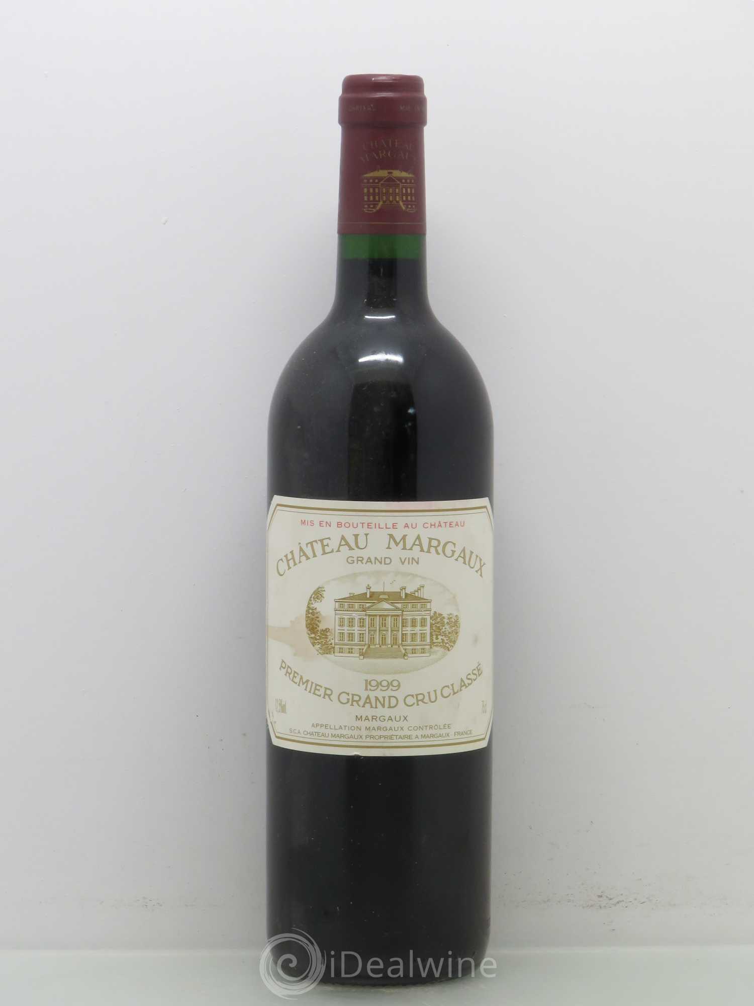 Château Margaux 1er Grand Cru Classé 1999 - Lot de 1 bouteille - 0