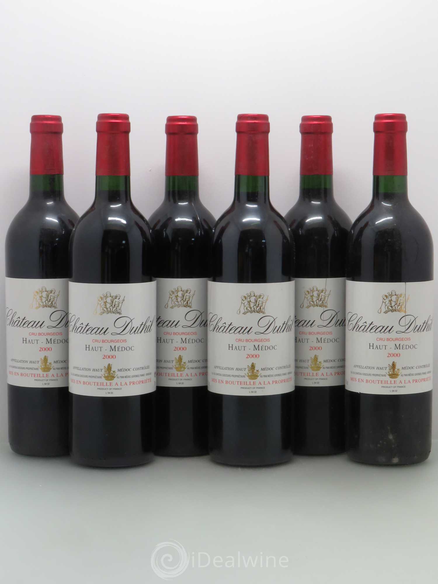 Haut Médoc Chateau Duthil 2000 - Posten von 6 Flaschen - 0