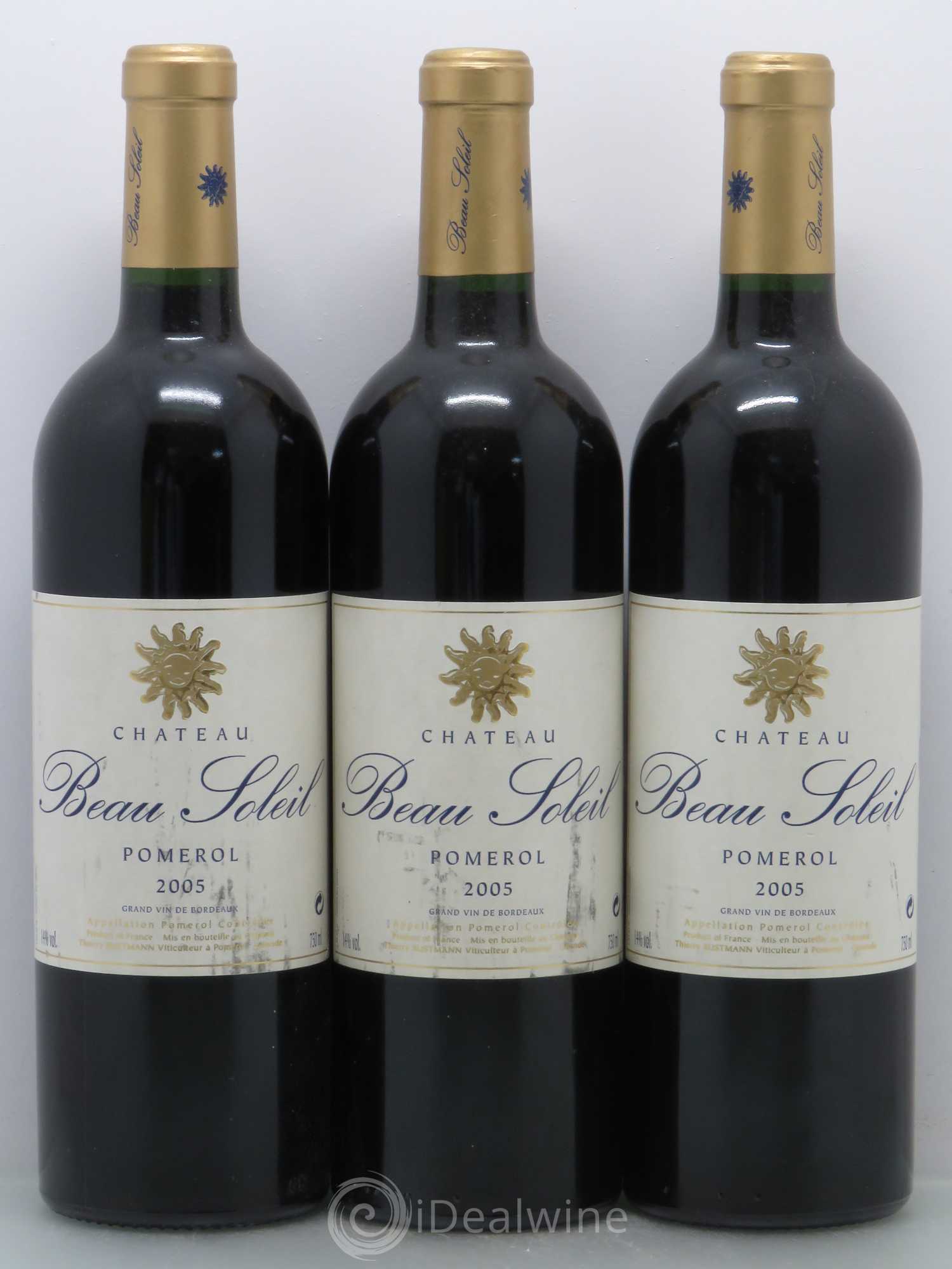 Château Beau Soleil 2005 - Lot de 3 bouteilles - 0