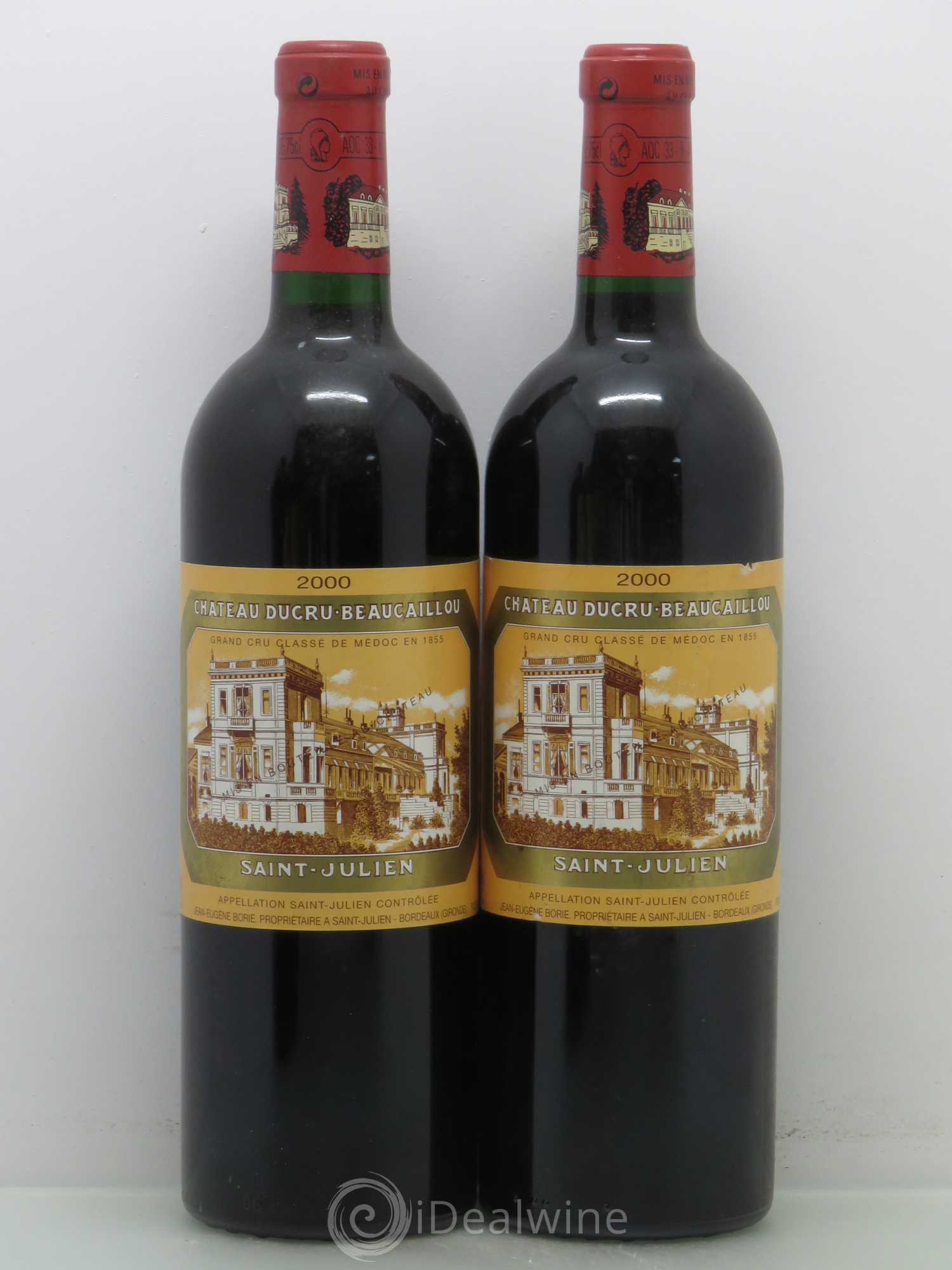 Château Ducru Beaucaillou 2ème Grand Cru Classé 2000 - Lot de 4 bouteilles - 1
