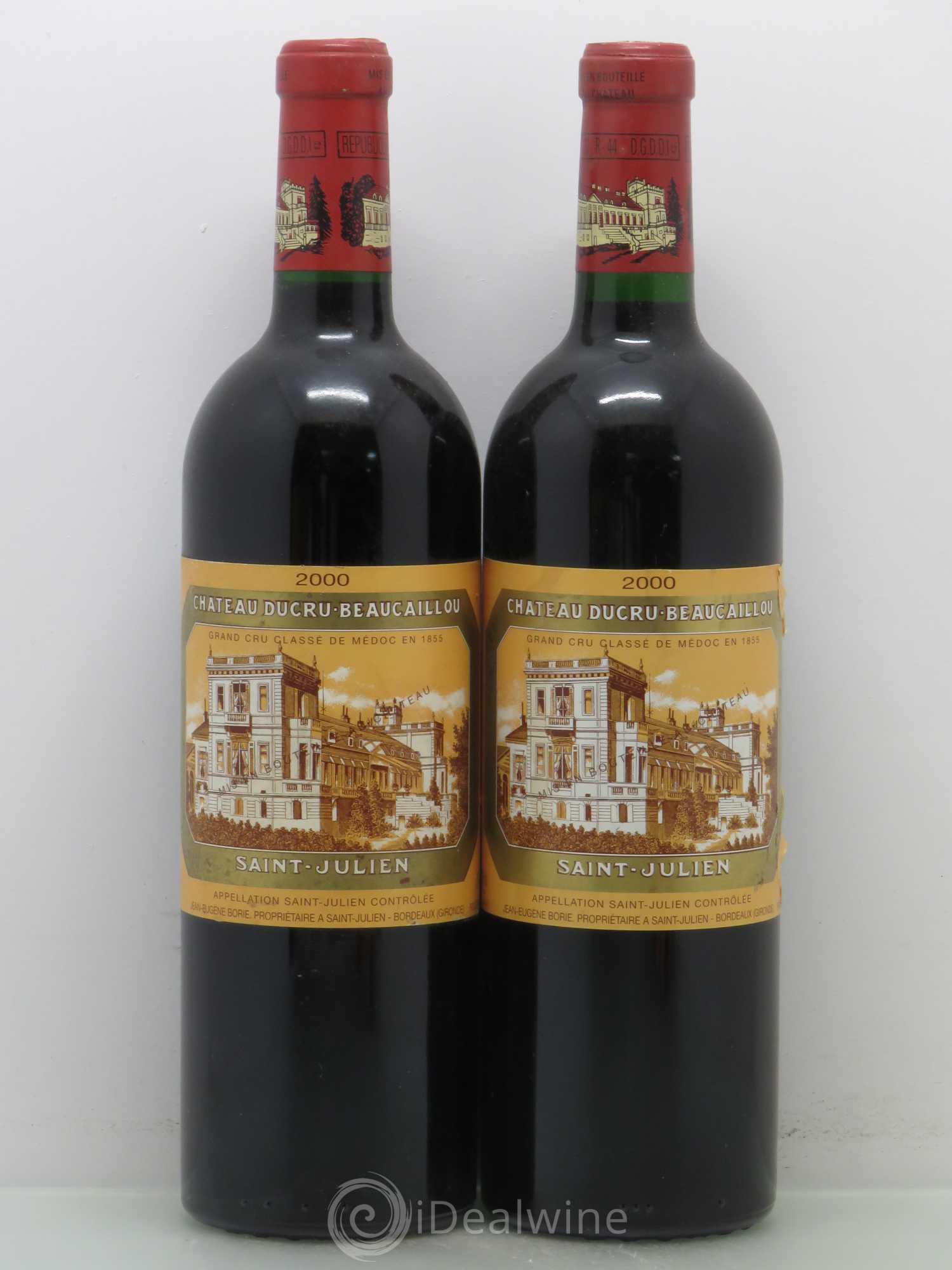 Château Ducru Beaucaillou 2ème Grand Cru Classé 2000 - Lot de 4 bouteilles - 2