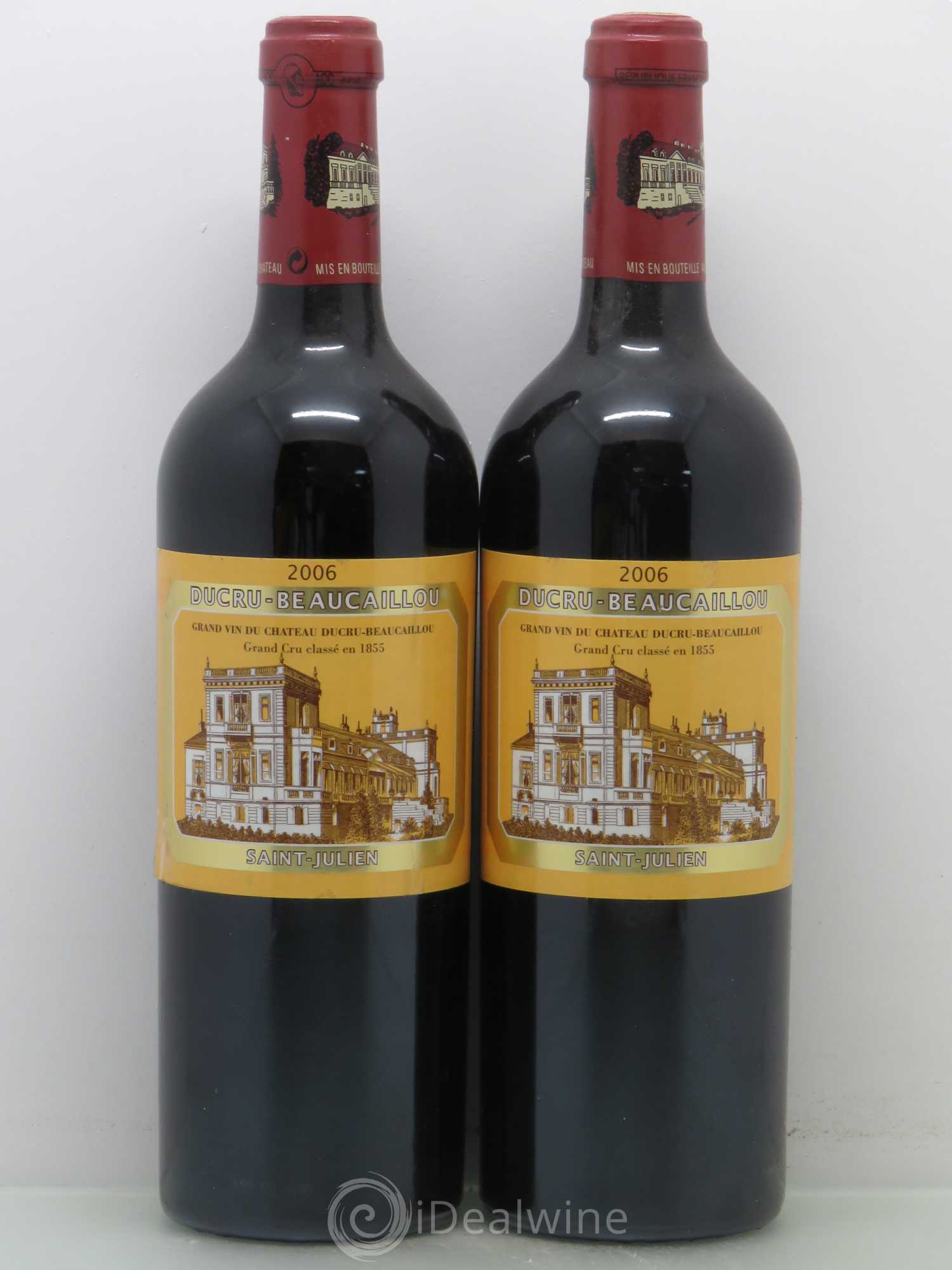 Château Ducru Beaucaillou 2ème Grand Cru Classé 2006 - Lot de 2 bouteilles - 0
