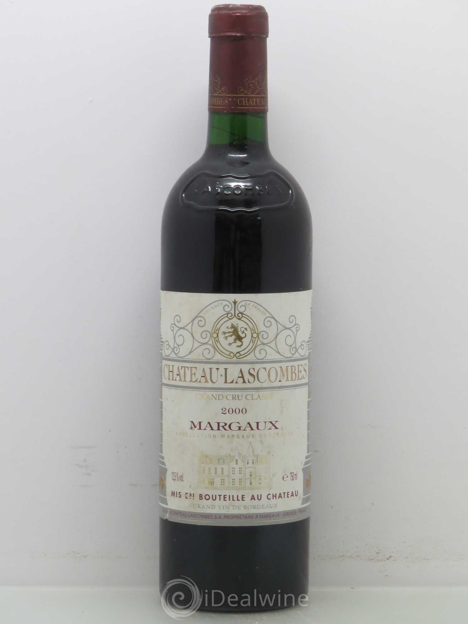Château Lascombes 2ème Grand Cru Classé 2000 - Lot de 1 bouteille - 0