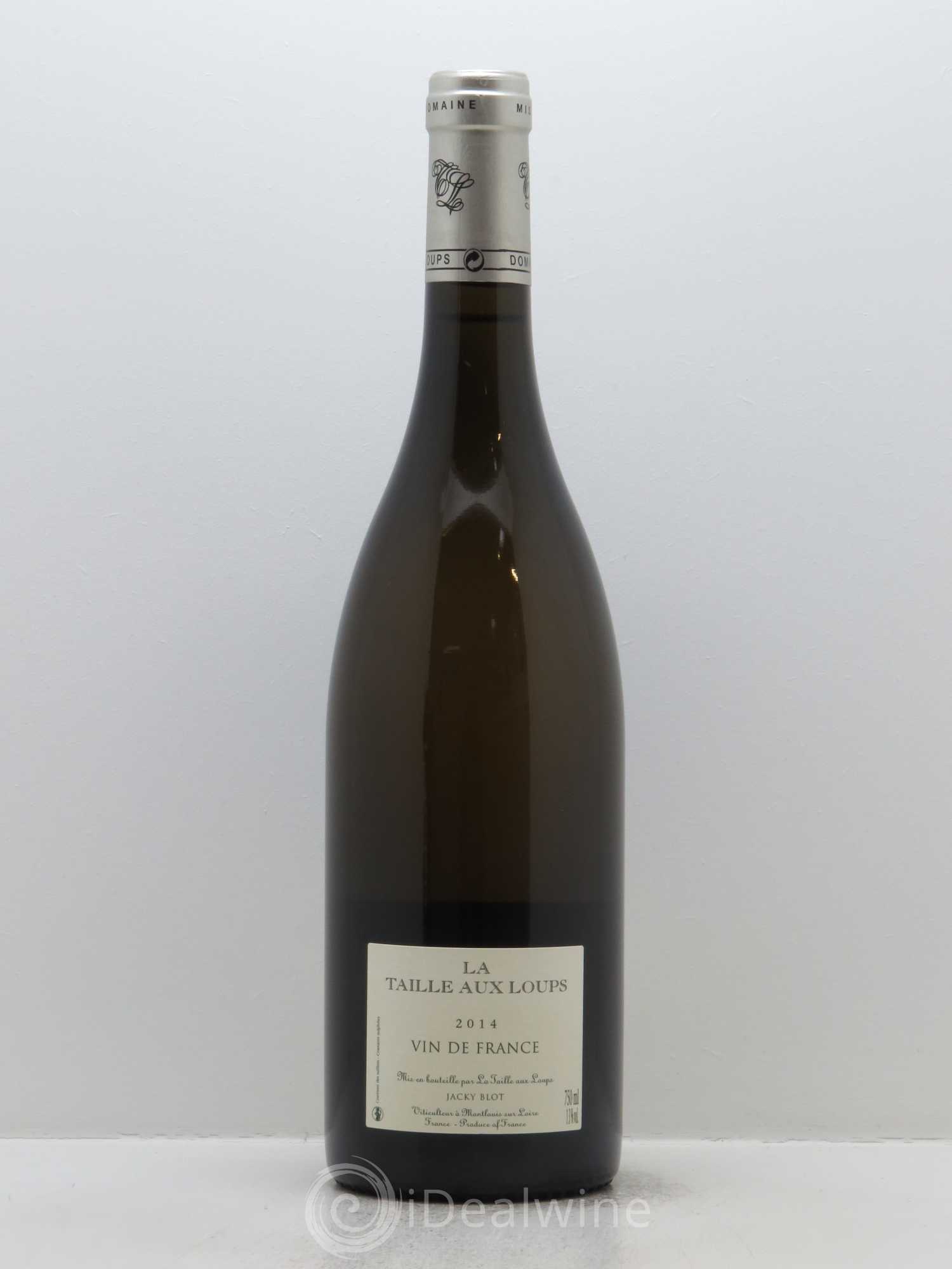 Vin de France Venise La Taille aux Loups - Jacky Blot 2014 - Lot de 1 bouteille - 1
